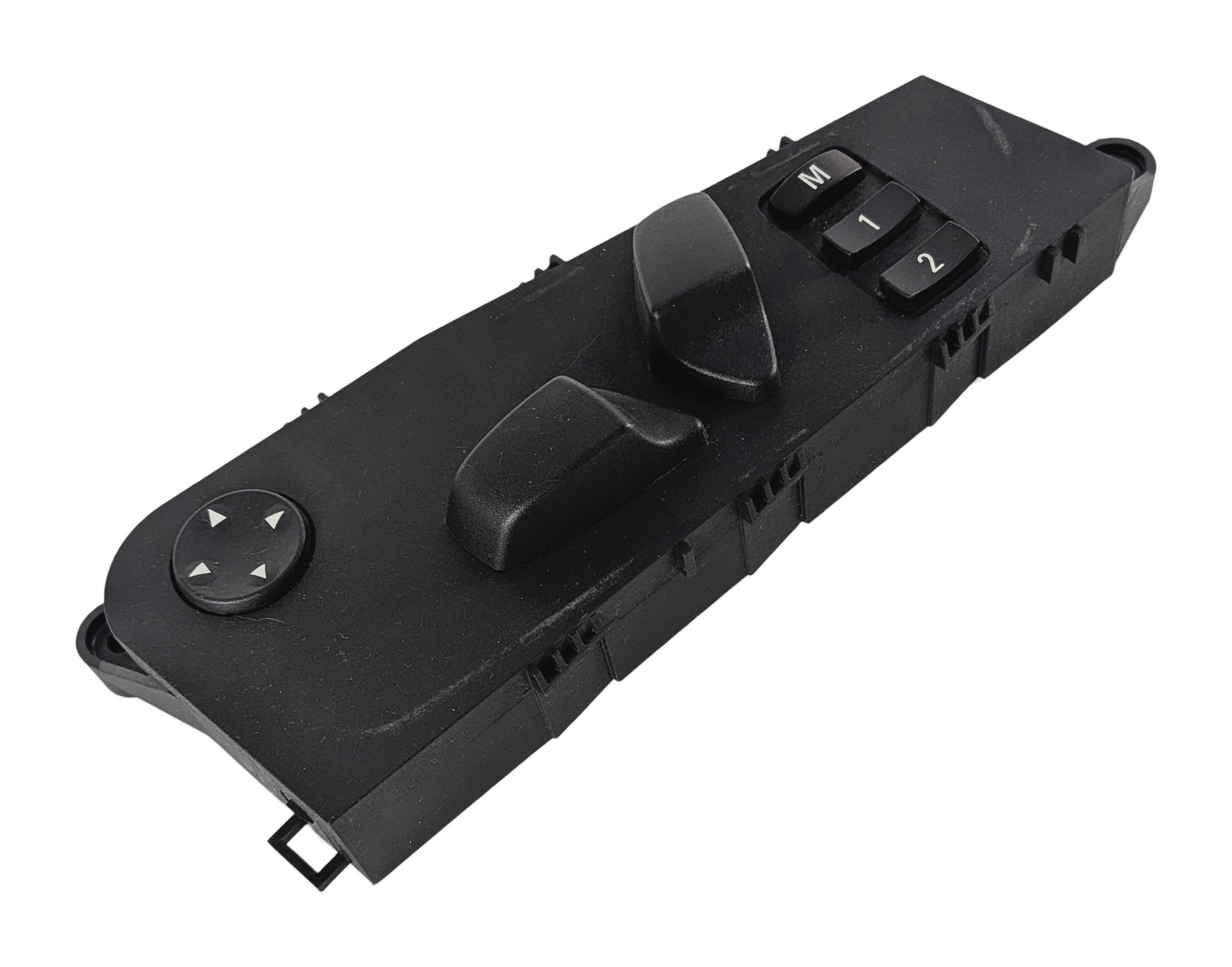2008 BMW X5 (E70) FRONT LEFT DRIVER MEMORY SEAT POSITION ADJUST SWITCH w/ LUMBAR — exact item pictured