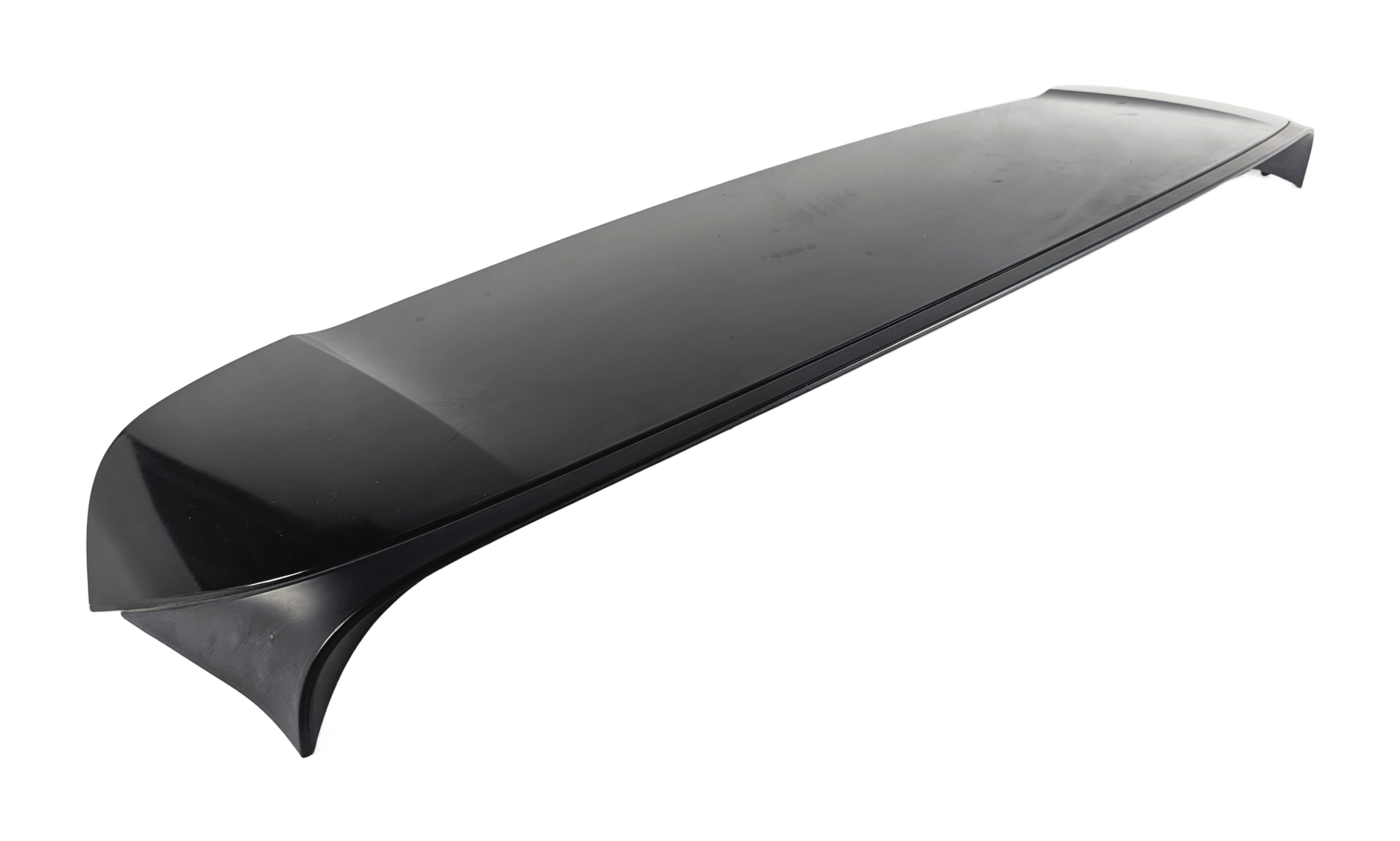 07-13 BMW X5 (E70) REAR LIFTGATE ROOF SPOILER WING w/ 3rd BRAKE LIGHT (Black) — exact item pictured