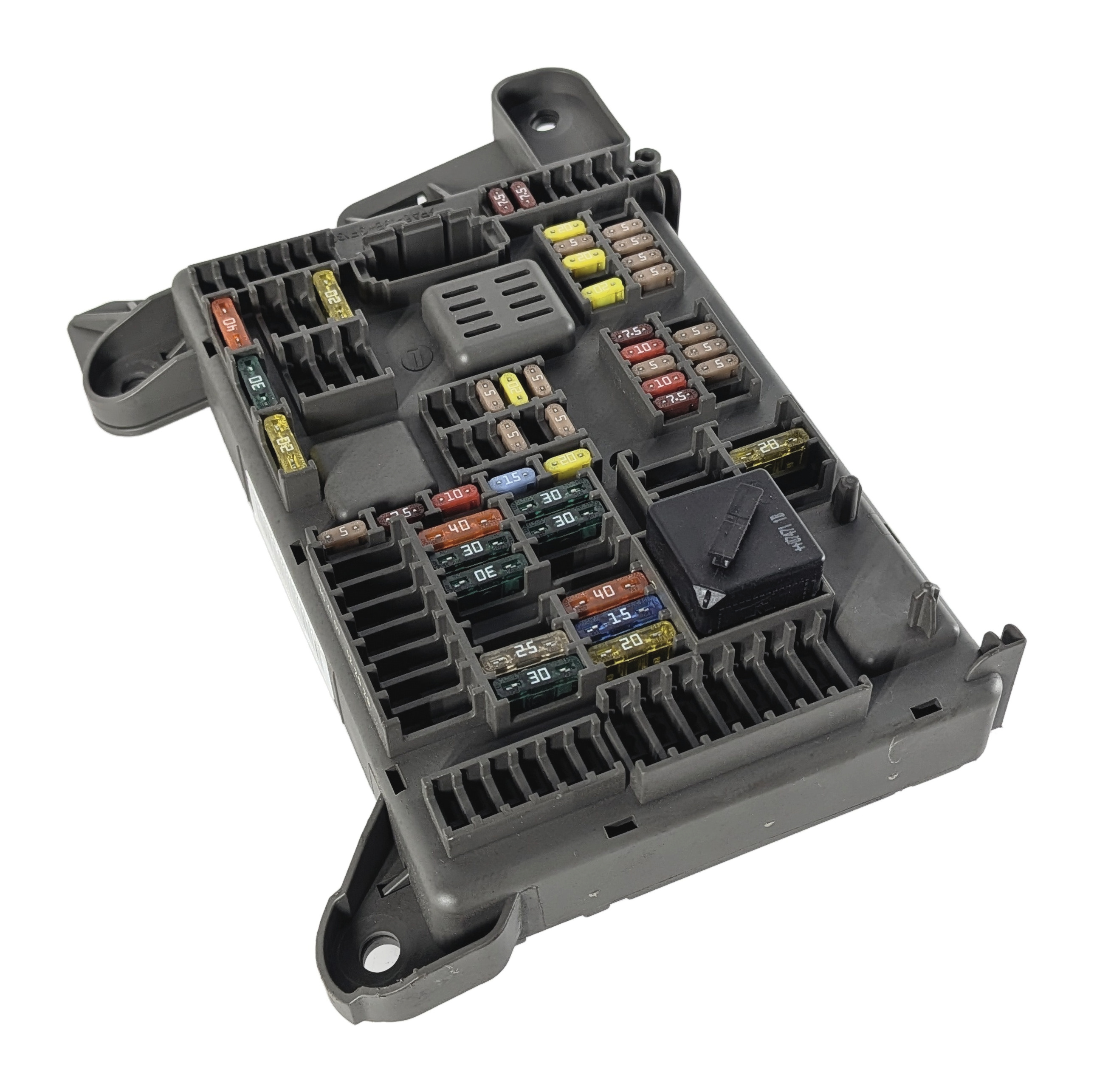 07-14 BMW X5 X6 E70 E71 REAR TRUNK POWER DISTRIBUTION FUSE BOX MODULE 6931687 — exact item pictured