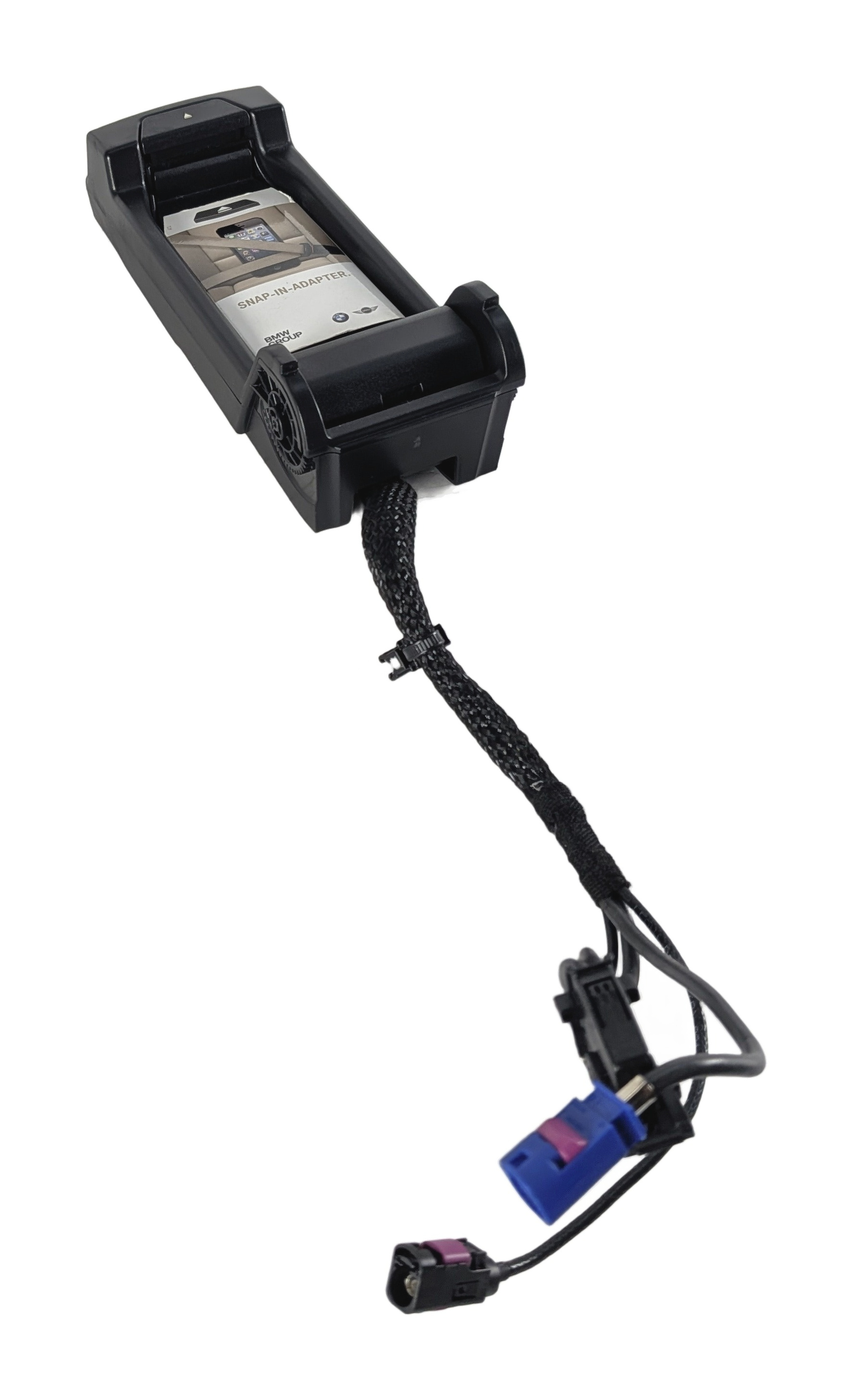 2016 BMW X3 (F25) CENTER CONSOLE PHONE SNAP IN ADAPTER BASE CRADLE HOLDER MOUNT — exact item pictured