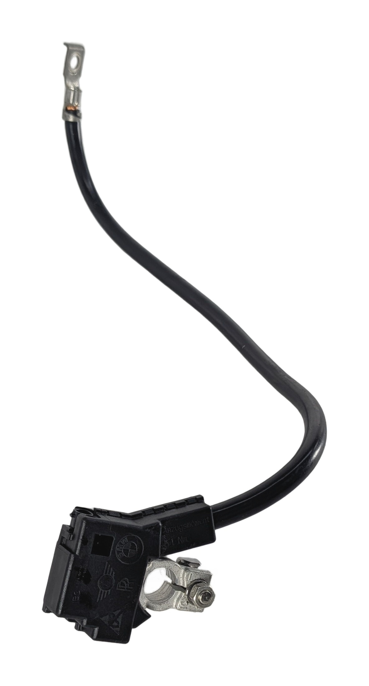 2016 BMW X3 (F25) 3.0L NEGATIVE GROUND BATTERY CABLE w/ IBS INTELLIGENT SENSOR — exact item pictured