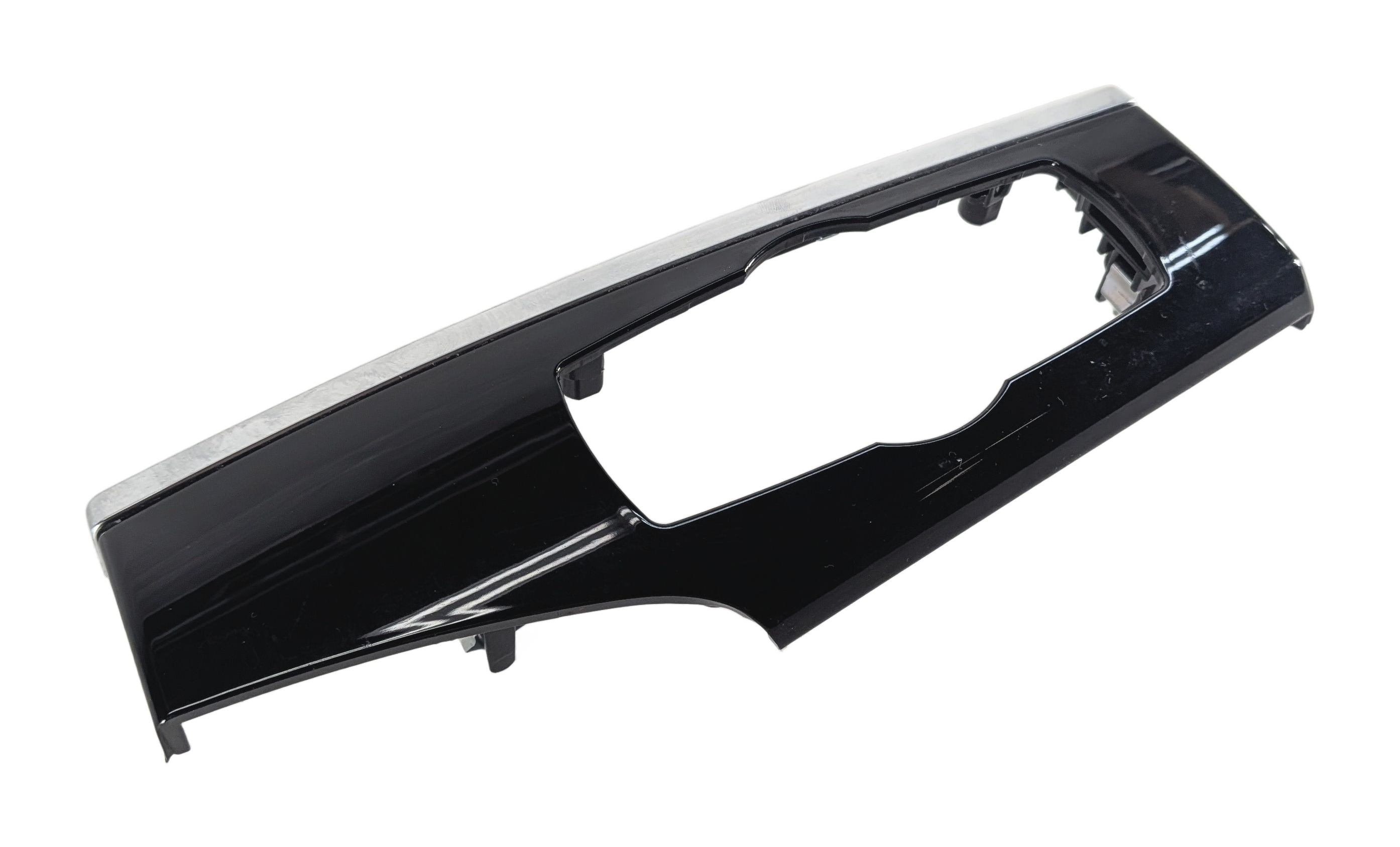 2016 BMW X3 (F25) LEFT DRIVER DASH HEADLIGHT SWITCH TRIM BEZEL HIGH GLOSS BLACK — exact item pictured