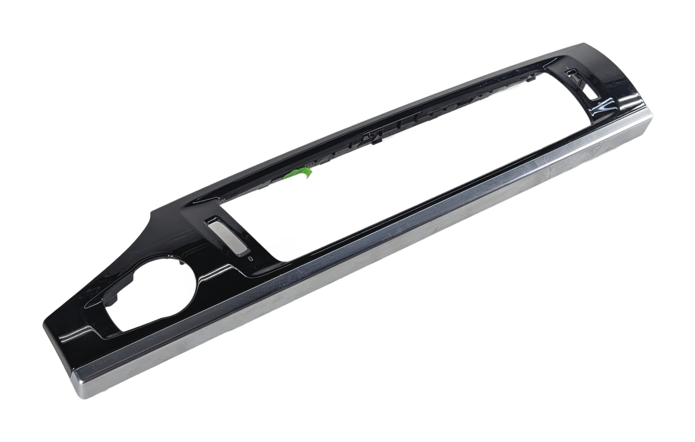 2016 BMW X3 F25 CENTER DASH HEAT AIR AC VENT TRIM BEZEL w/ ACCENT STRIP (Black) — exact item pictured