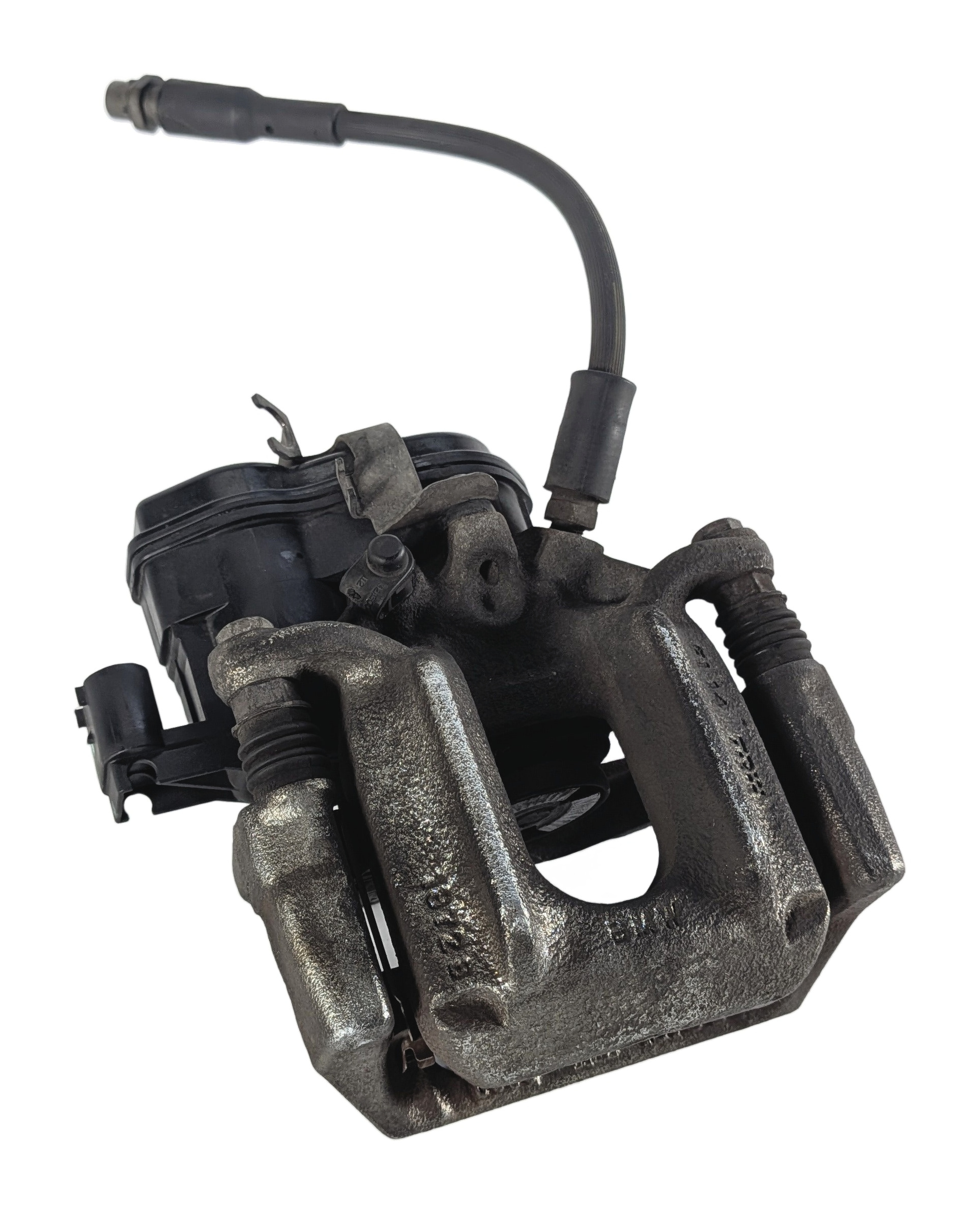 11-18 BMW X3 X4 (F25 F26) REAR RIGHT PASSENGER DISC BRAKE CALIPER w/ ACTUATOR — exact item pictured