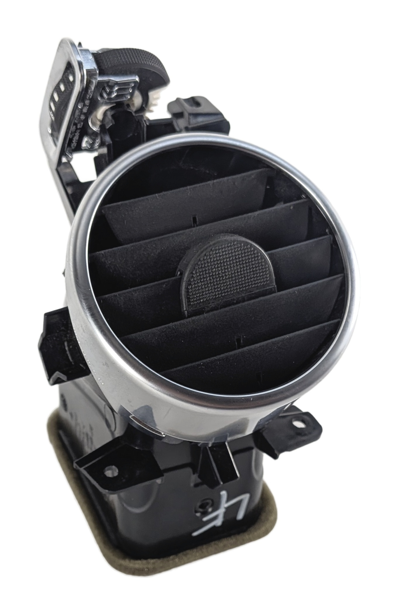 2011 LAND ROVER LR4 L319 FRONT LEFT DRIVER OUTER DASH HEAT AIR AC VENT (Black) — exact item pictured