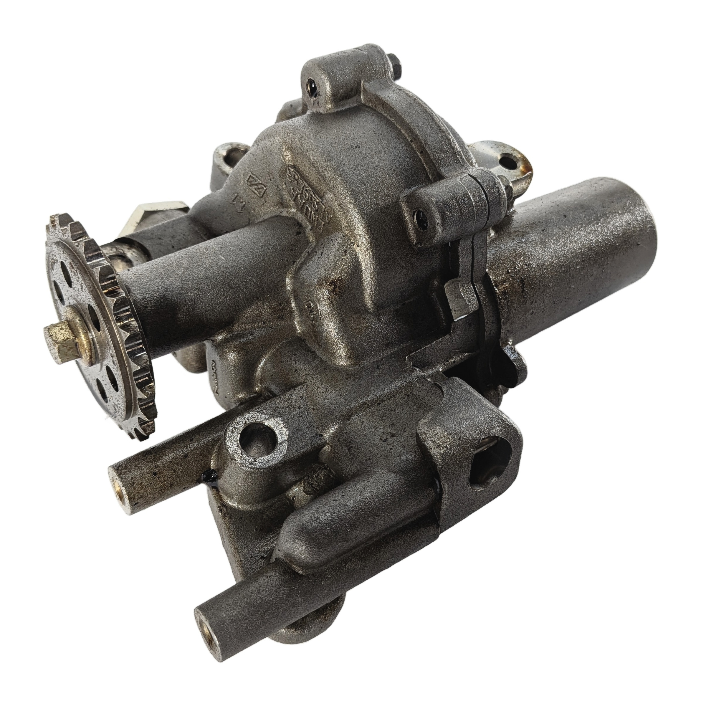 10-13 LAND ROVER LR4 RANGE ROVER SPORT L319 L320 5.0L AJ133 OIL PUMP w/ SPROCKET — exact item pictured