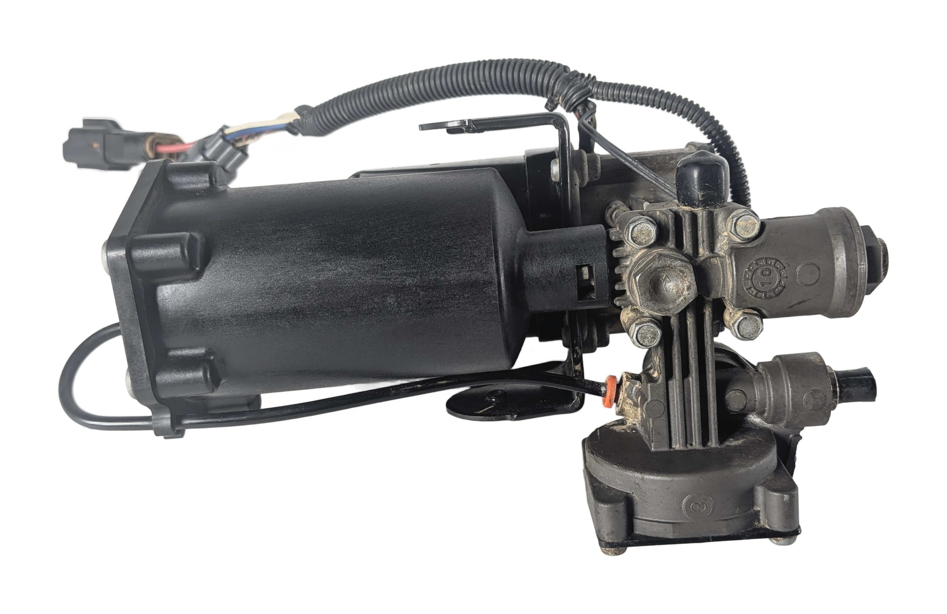 05-16 RANGE ROVER LR3 LR4 (L322/L320) AIR SUSPENSION COMPRESSOR PUMP (HITACHI) — exact item pictured