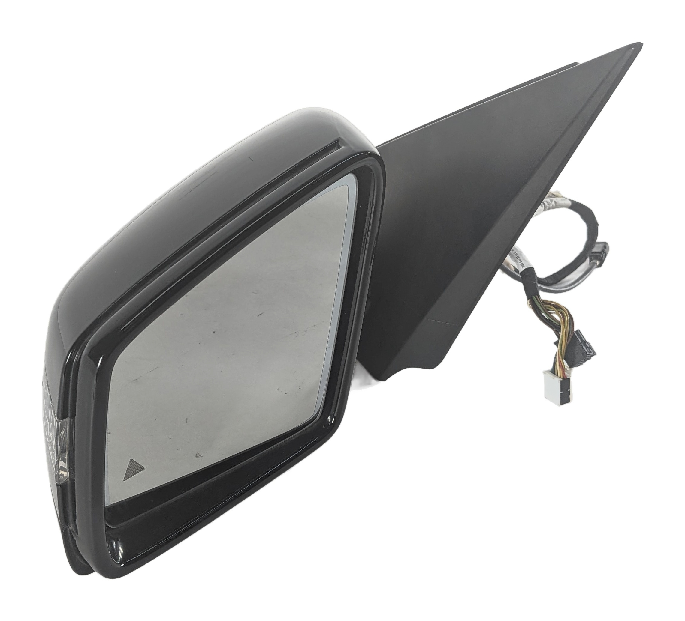 2013-2016 MERCEDES GL (X166) LEFT DRIVER DOOR MIRROR MEM AUTODIM CAMERA (Black) — exact item pictured