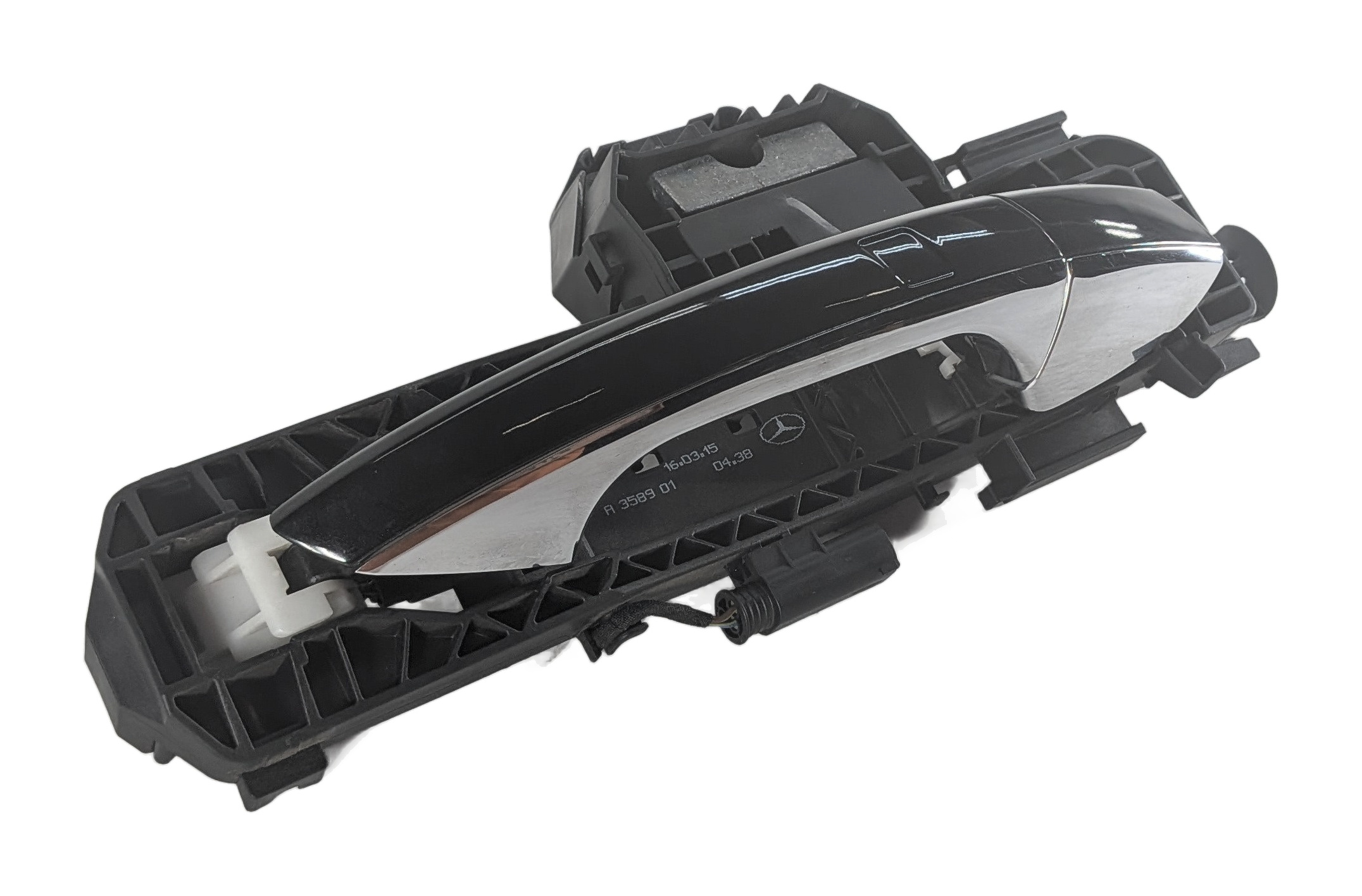 08-16 MERCEDES C E GL ML CLASS FRONT or REAR RIGHT KEYLESS DOOR HANDLE (Black) — exact item pictured