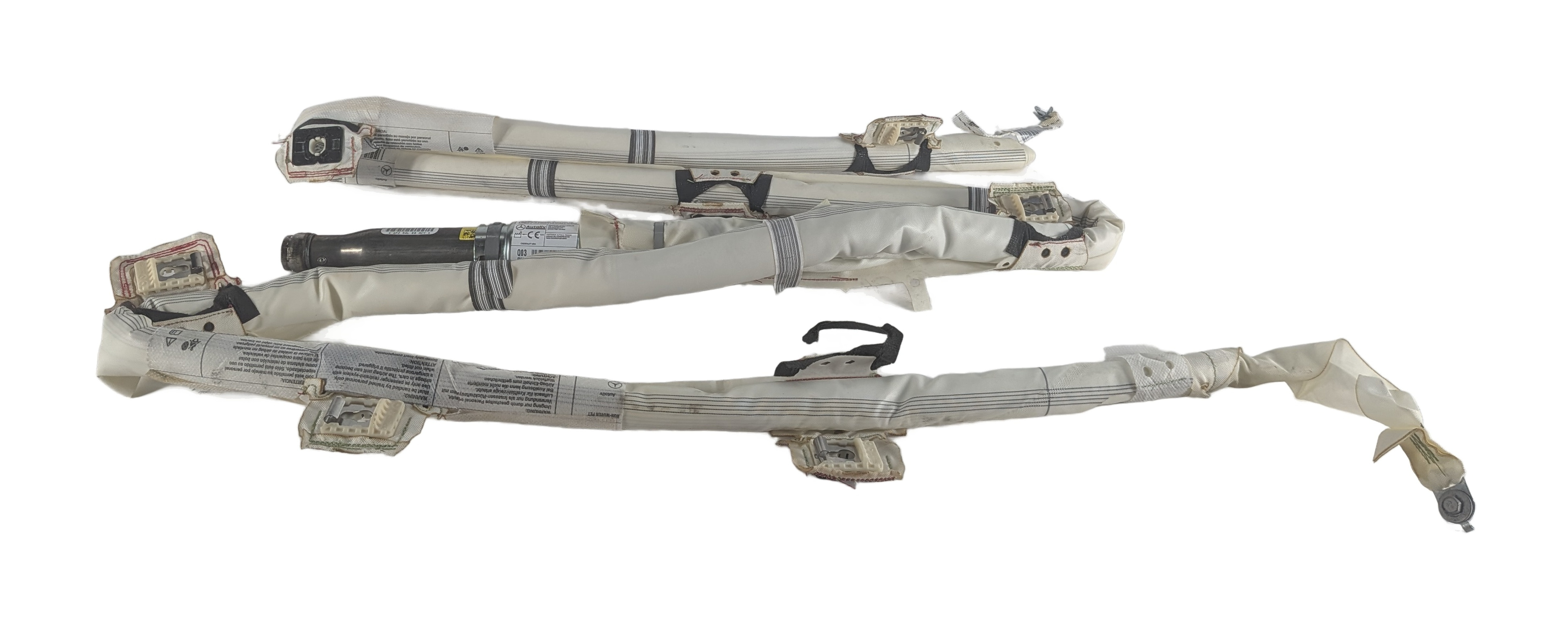 2013-2016 MERCEDES GL350 GL450 GL550 GL63 (X166) RIGHT ROOF SIDE CURTAIN AIRBAG — exact item pictured