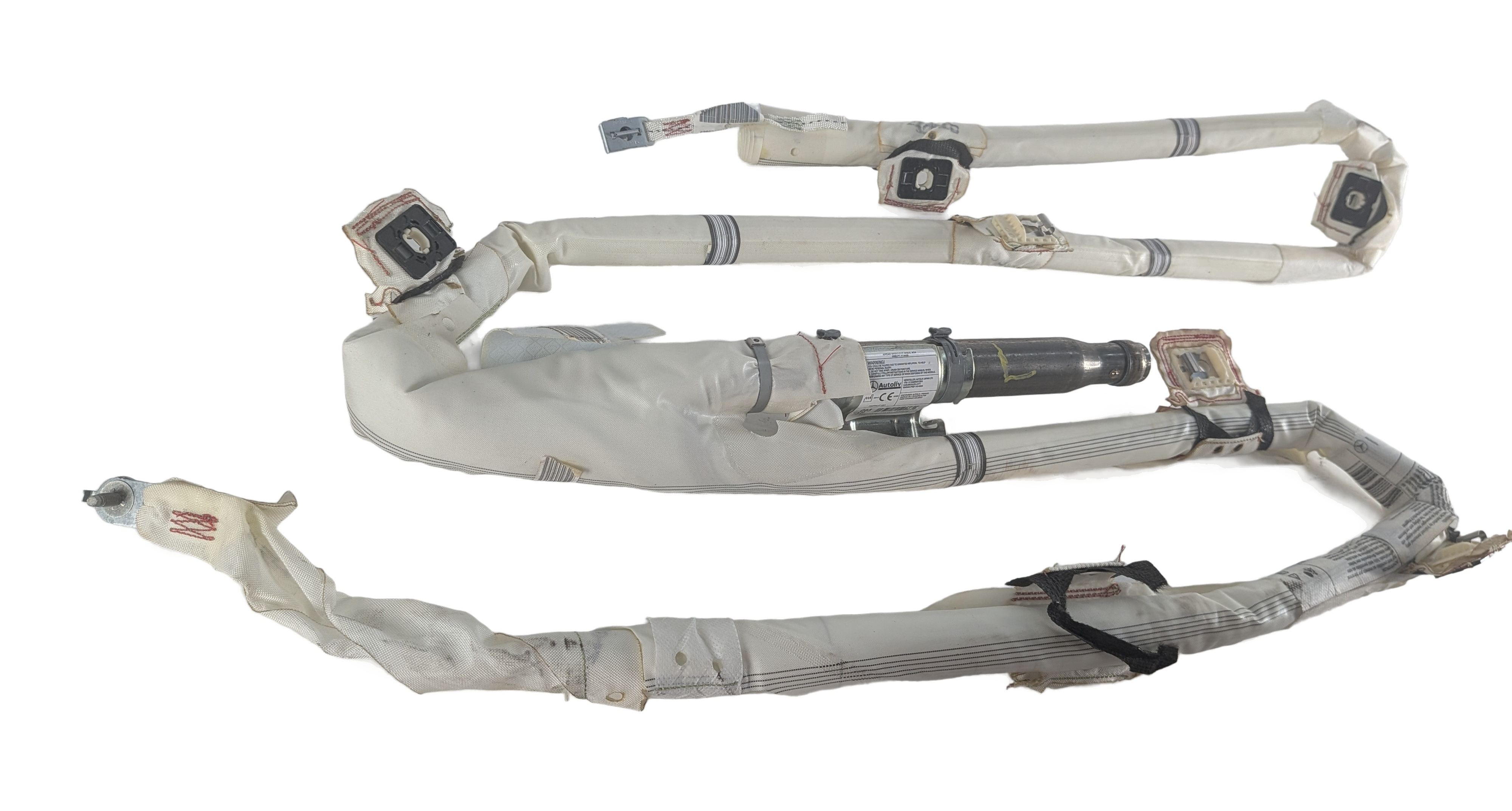 2013-2016 MERCEDES GL350 GL450 GL550 GL63 (X166) LEFT ROOF SIDE CURTAIN AIRBAG — exact item pictured