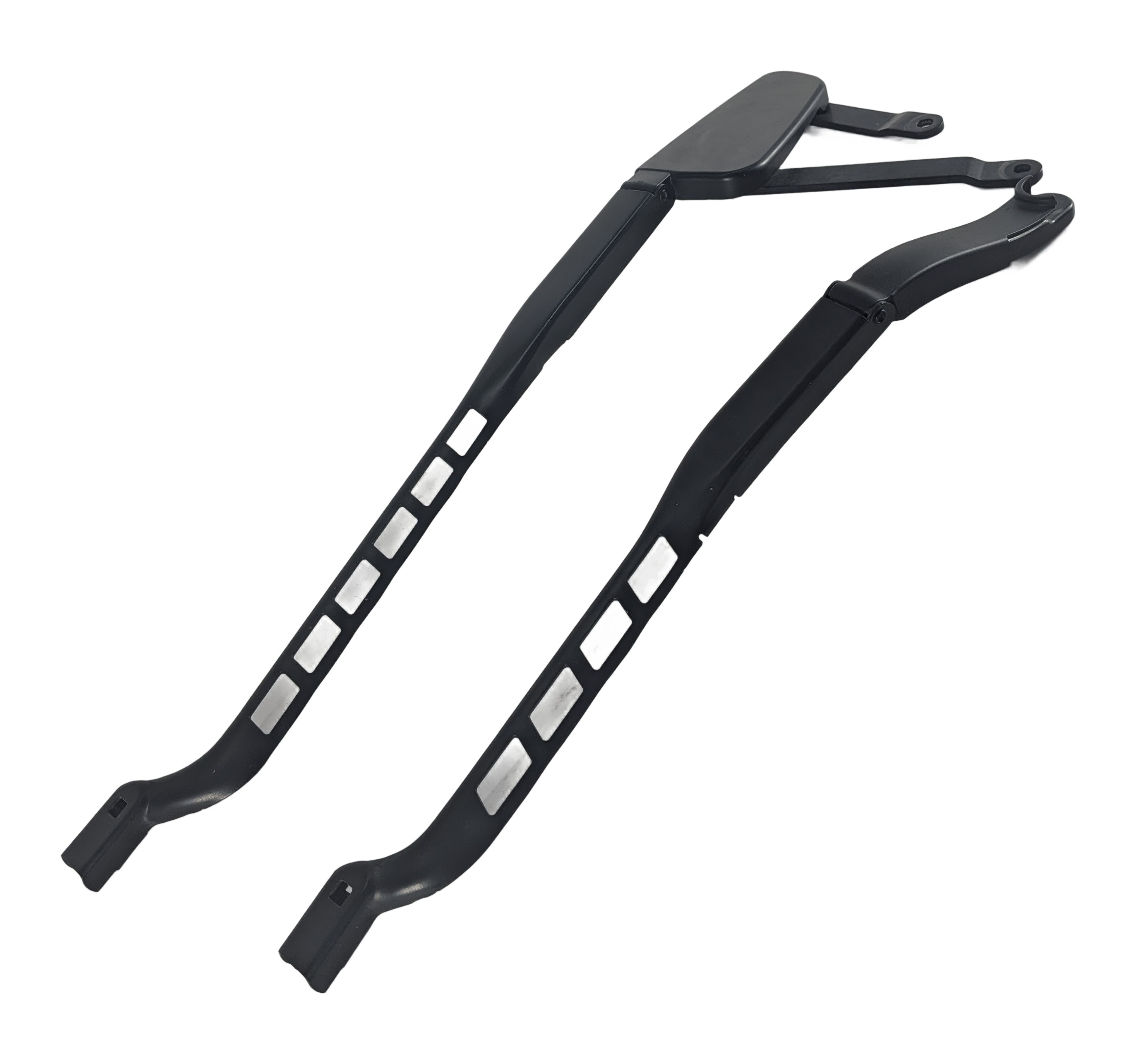 12-19 MERCEDES GL GLS M GLE (W166 X166) FRONT LEFT AND RIGHT WIPER ARM SET OF 2 — exact item pictured