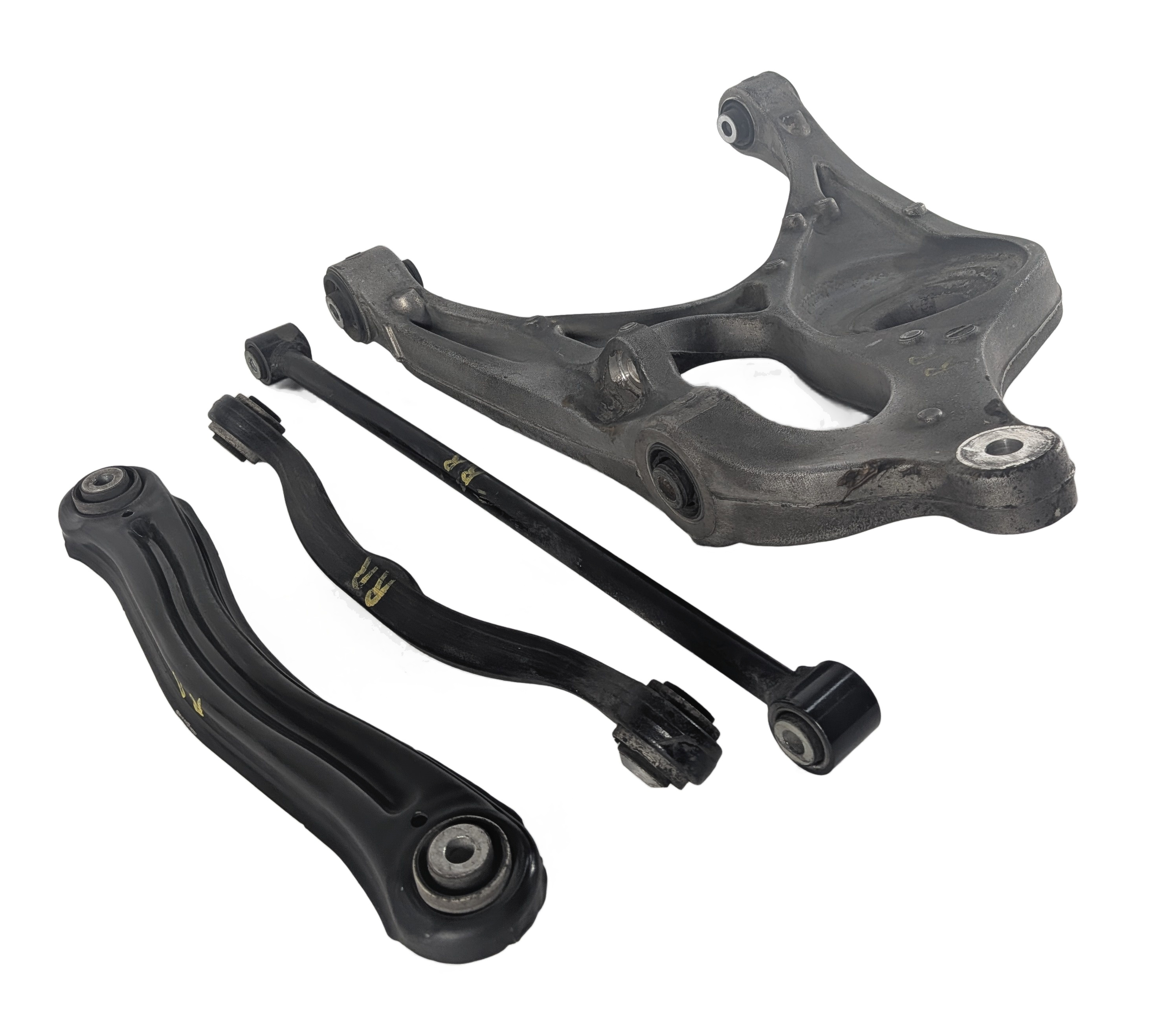 12-19 MERCEDES GL350 GL450 GL550 ML350 (W166 X166) RIGHT REAR CONTROL ARM SET — exact item pictured