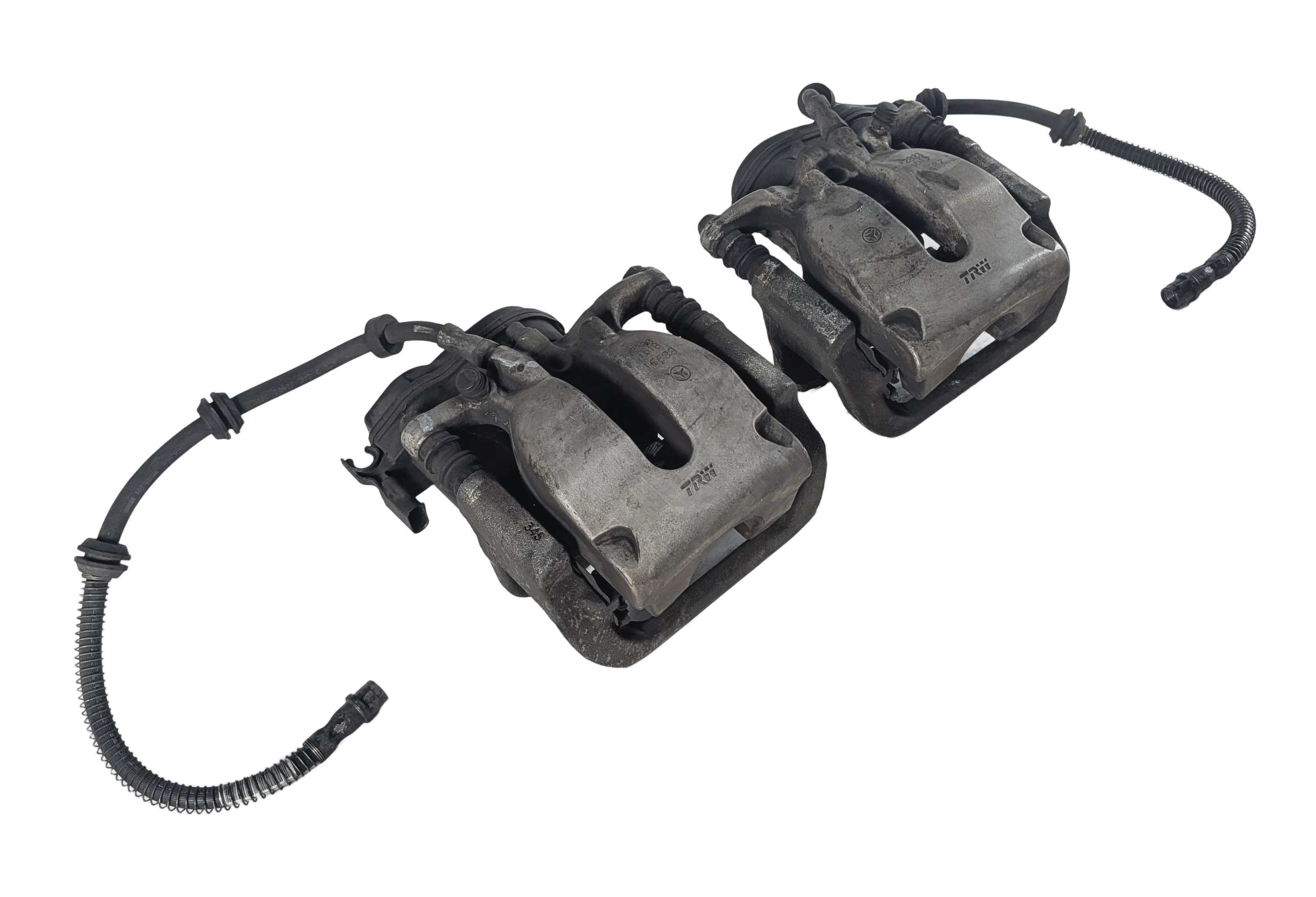 13-19 MERCEDES GL GLS CLASS 166 REAR LEFT & RIGHT ABS DISC BRAKE CALIPER SET/2 — exact item pictured