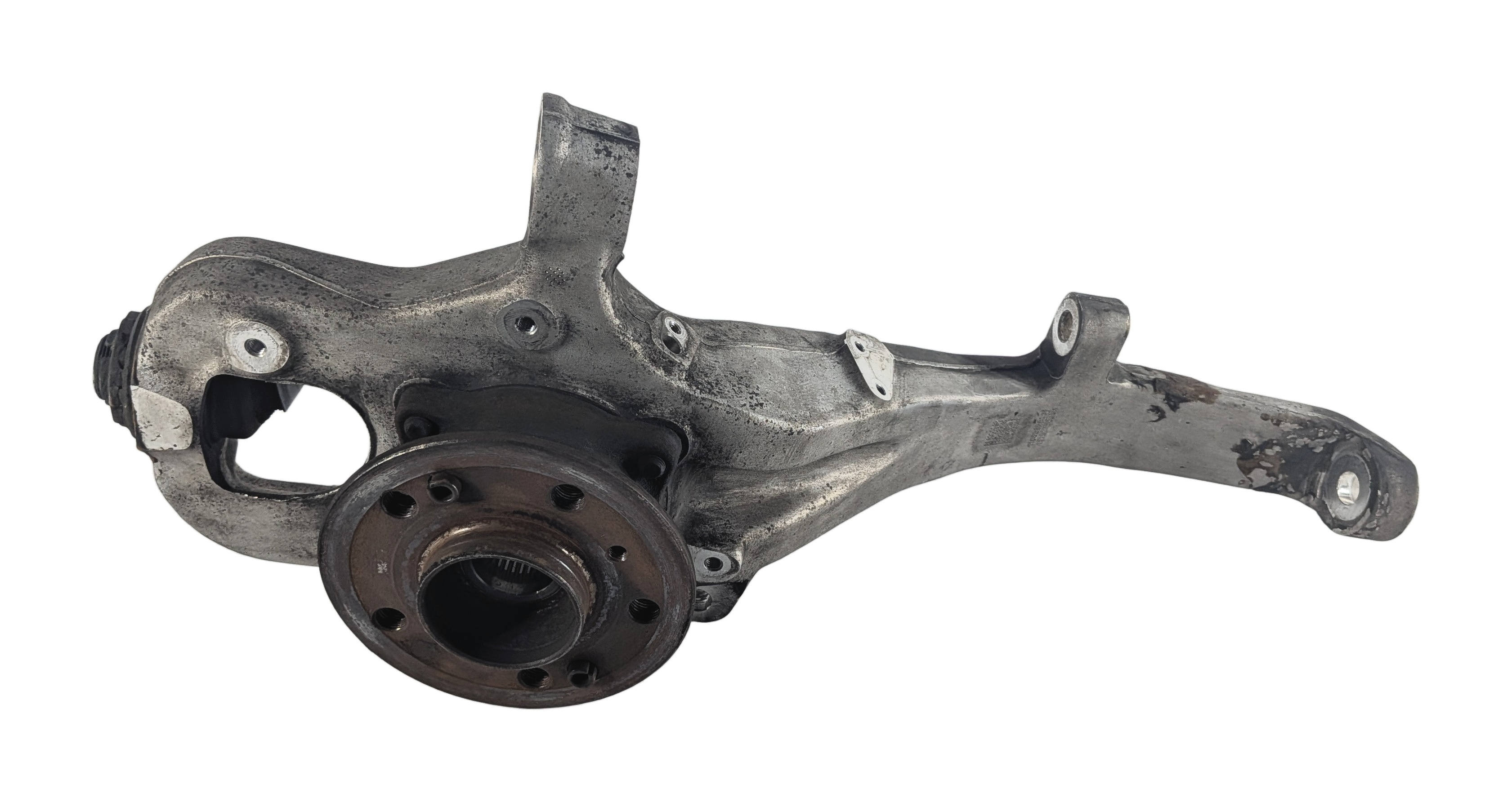 12-19 MERCEDES GL GLE GLS ML (W166 X166) FRONT LEFT SPINDLE KNUCKLE WHEEL HUB — exact item pictured