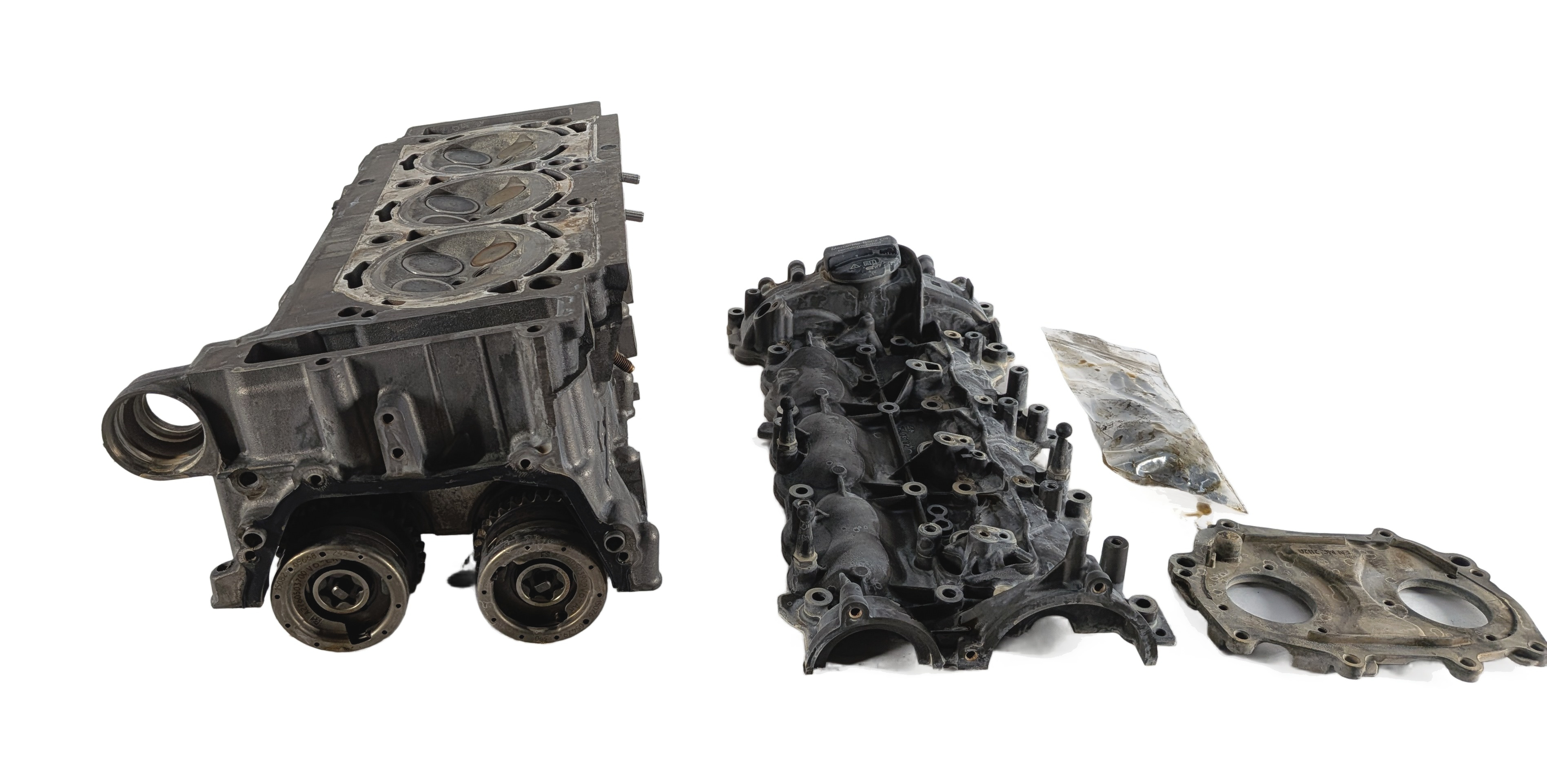 15-23 MERCEDES W2105 W212 W166 X166 W222 W231 W218 3.0L M276 RIGHT CYLINDER HEAD — exact item pictured