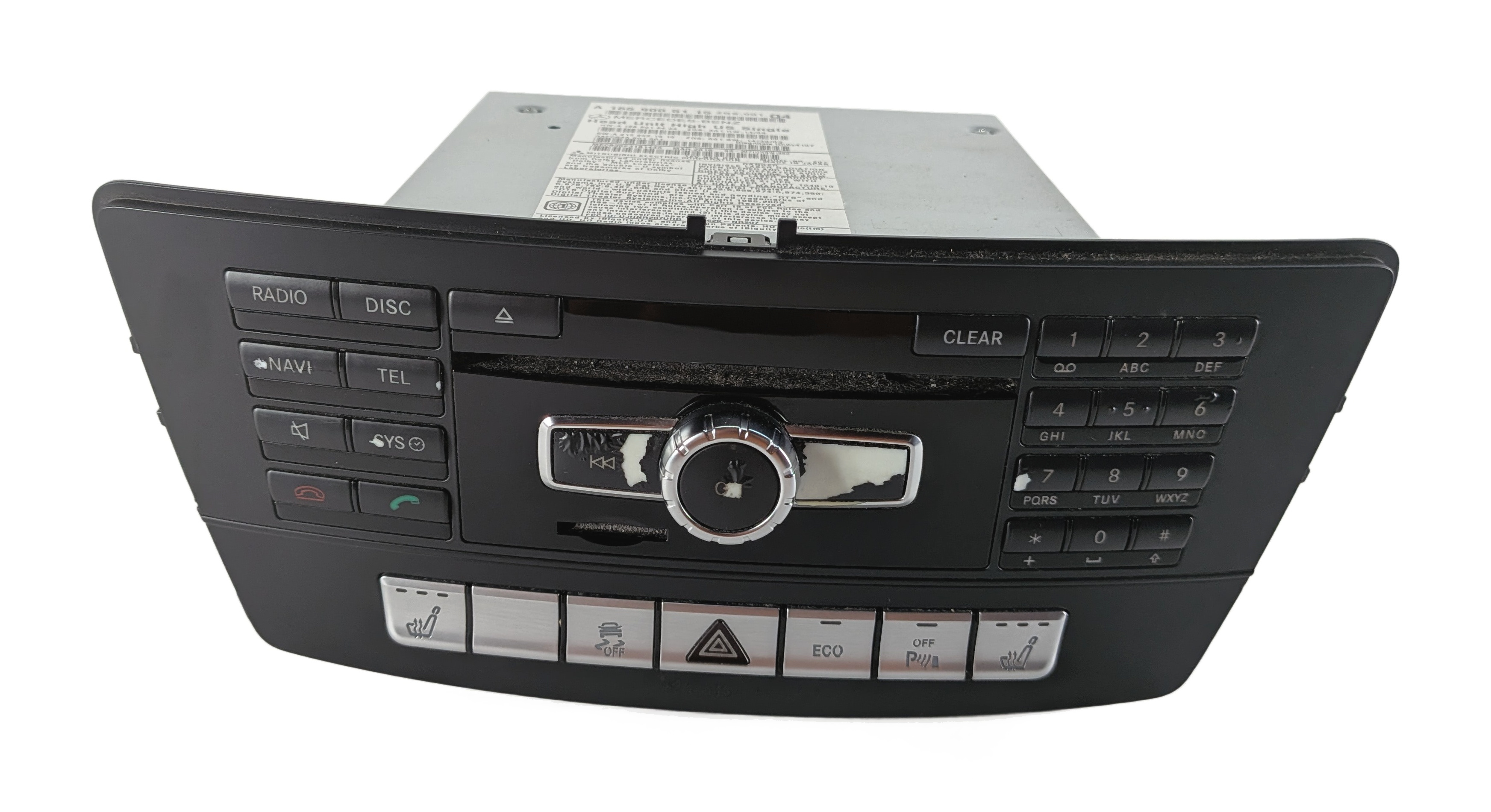 2015-2016 MERCEDES GL ML CLASS (W166 X166) RADIO STEREO CD NAVIGATION RECEIVER — exact item pictured