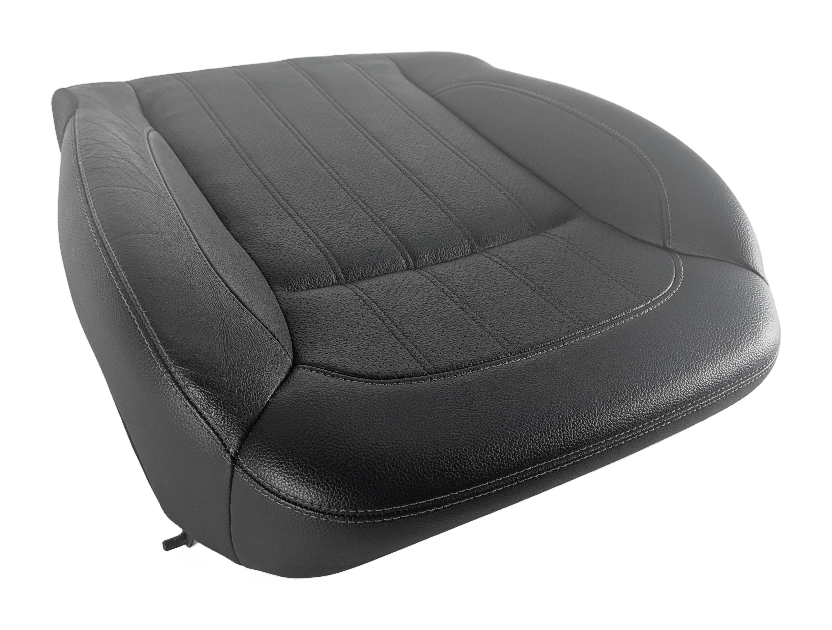 15 MERCEDES GL450 X166 FRONT RIGHT PASSENGER SEAT BOTTOM CUSHION HEATED (Black) — exact item pictured