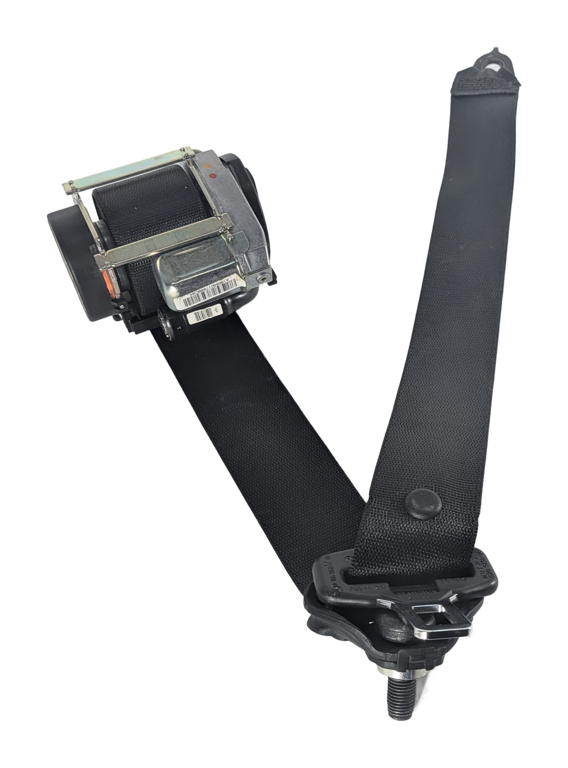 2015 MERCEDES GL450 (X166) REAR 3RD ROW LEFT SEAT SEATBELT RETRACTOR (Black) — exact item pictured