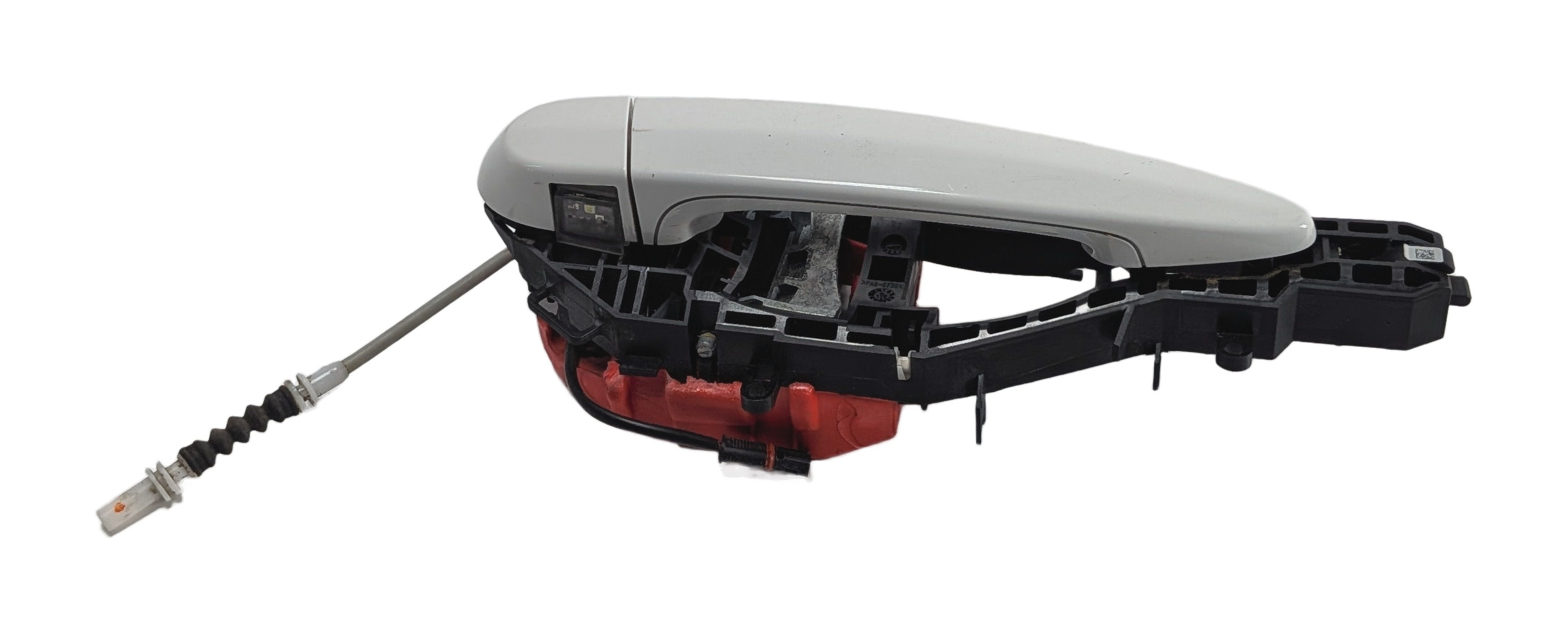 12-19 BMW 228i 328i 330i 335i (F30 F31 F32 F33) FRONT RIGHT DOOR HANDLE (White) — exact item pictured