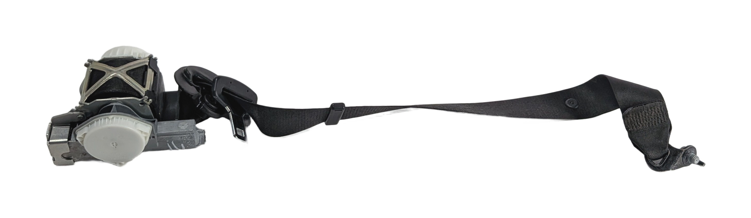 14-19 BMW 3 4 SERIES (F30 F32 F34) RIGHT PASSENGER SEATBELT RETRACTOR (Black) — exact item pictured