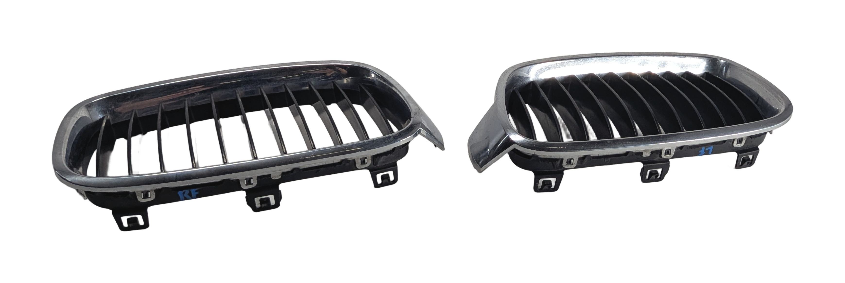 12-18 BMW 3-SERIES (F30) FRONT LEFT & RIGHT HOOD VENT GRILLE SET-2 — exact item pictured