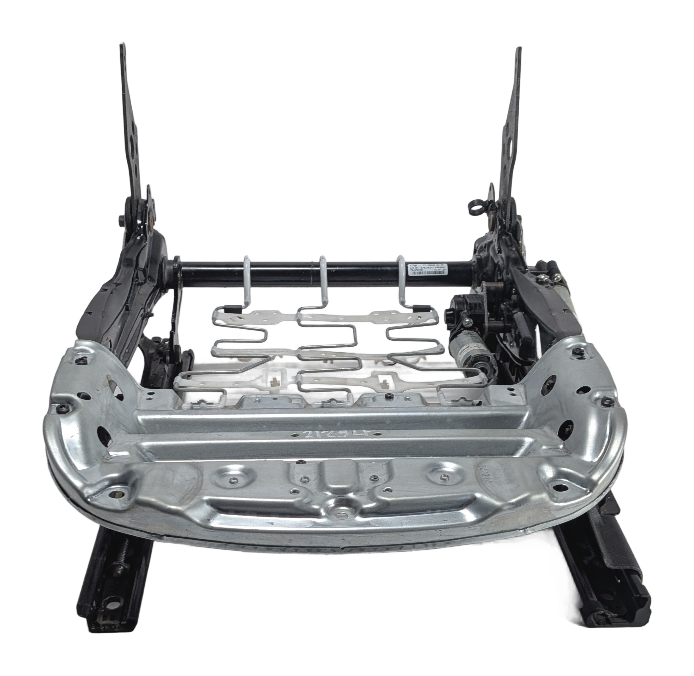 12-19 BMW 3 SERIES (F30 F34) FRONT LEFT DRIVER POWER SEAT TRACK FRAME w/ MOTORS — exact item pictured