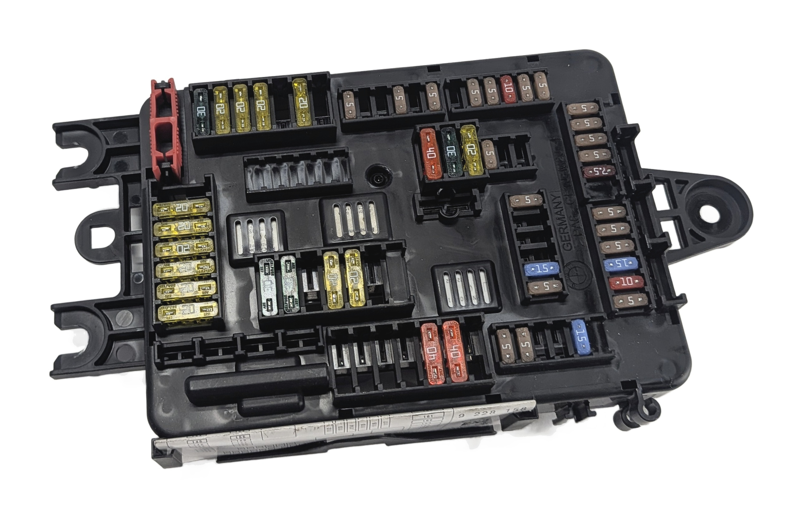 14-21 BMW 2 3 4 SERIES GT M3 M4 ACTIVE HYBRID 3 REAR POWER DISTRIBUTION FUSE BOX — exact item pictured
