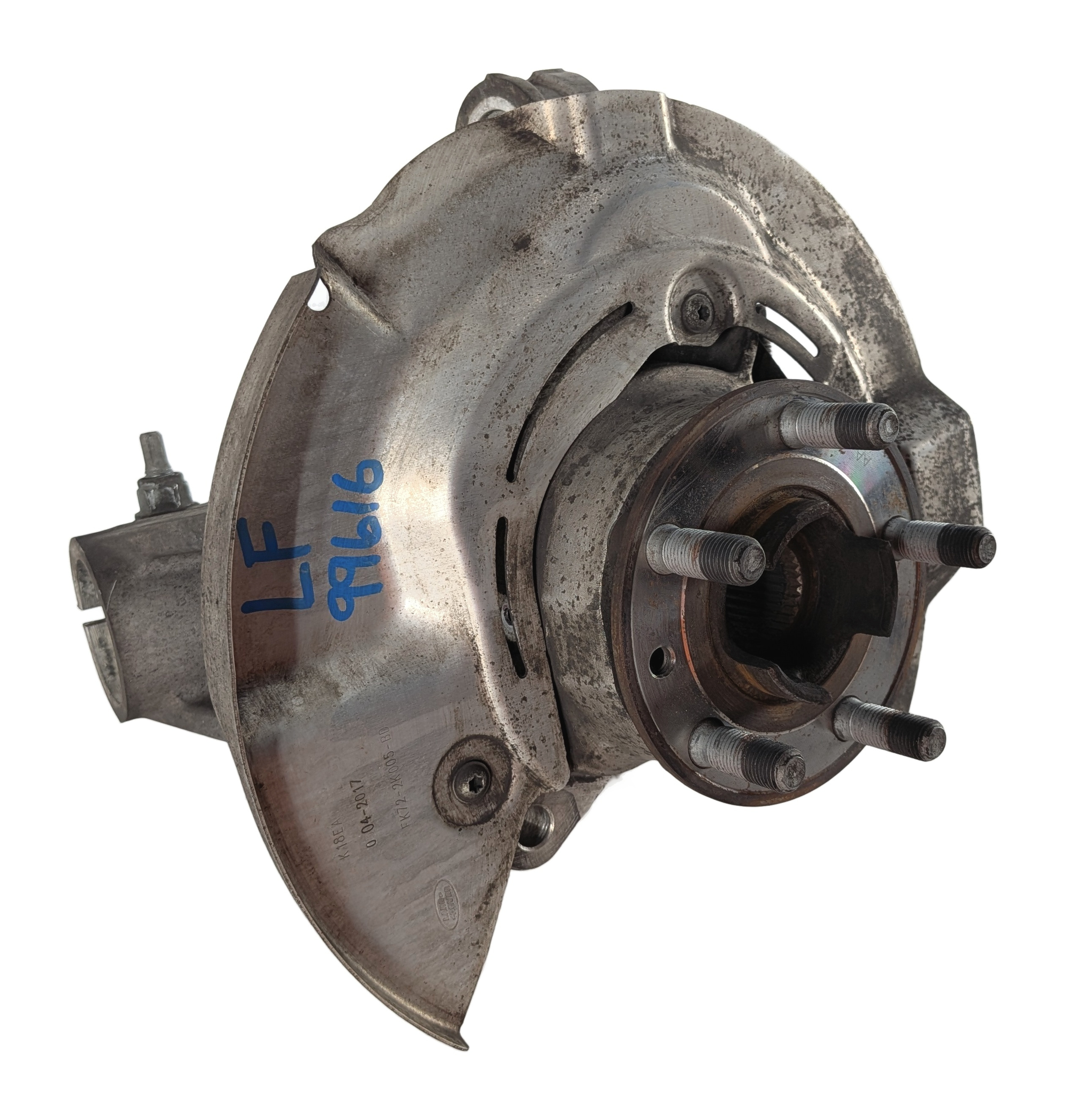 15-19 LAND ROVER DISCOVERY SPORT EVOQUE L550 L538 FRONT LEFT SPINDLE KNUCKLE HUB — exact item pictured