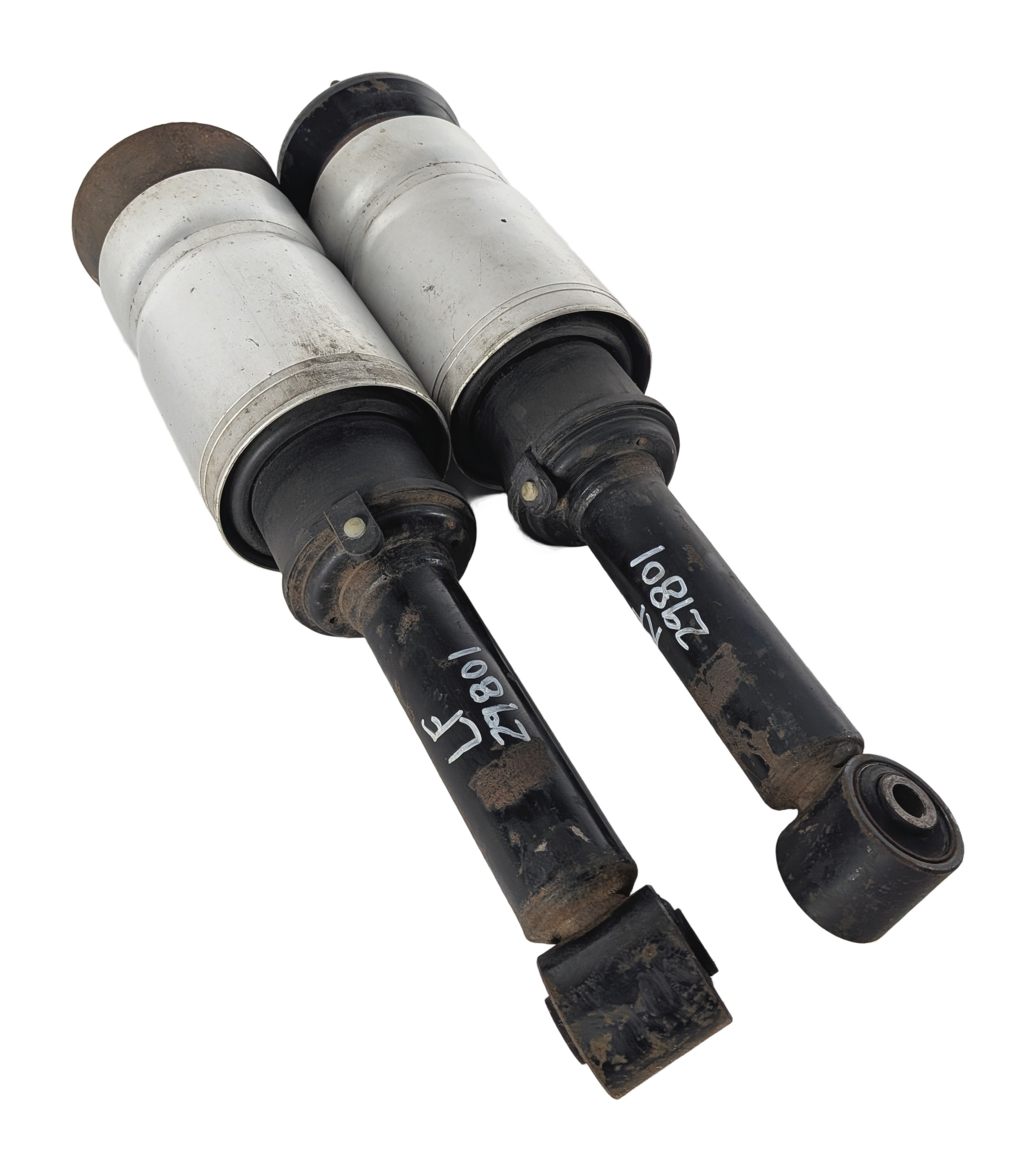 2010-2016 LAND ROVER LR4 - FRONT LEFT & RIGHT AIR SUSPENSION SHOCK STRUT SET-2 — exact item pictured