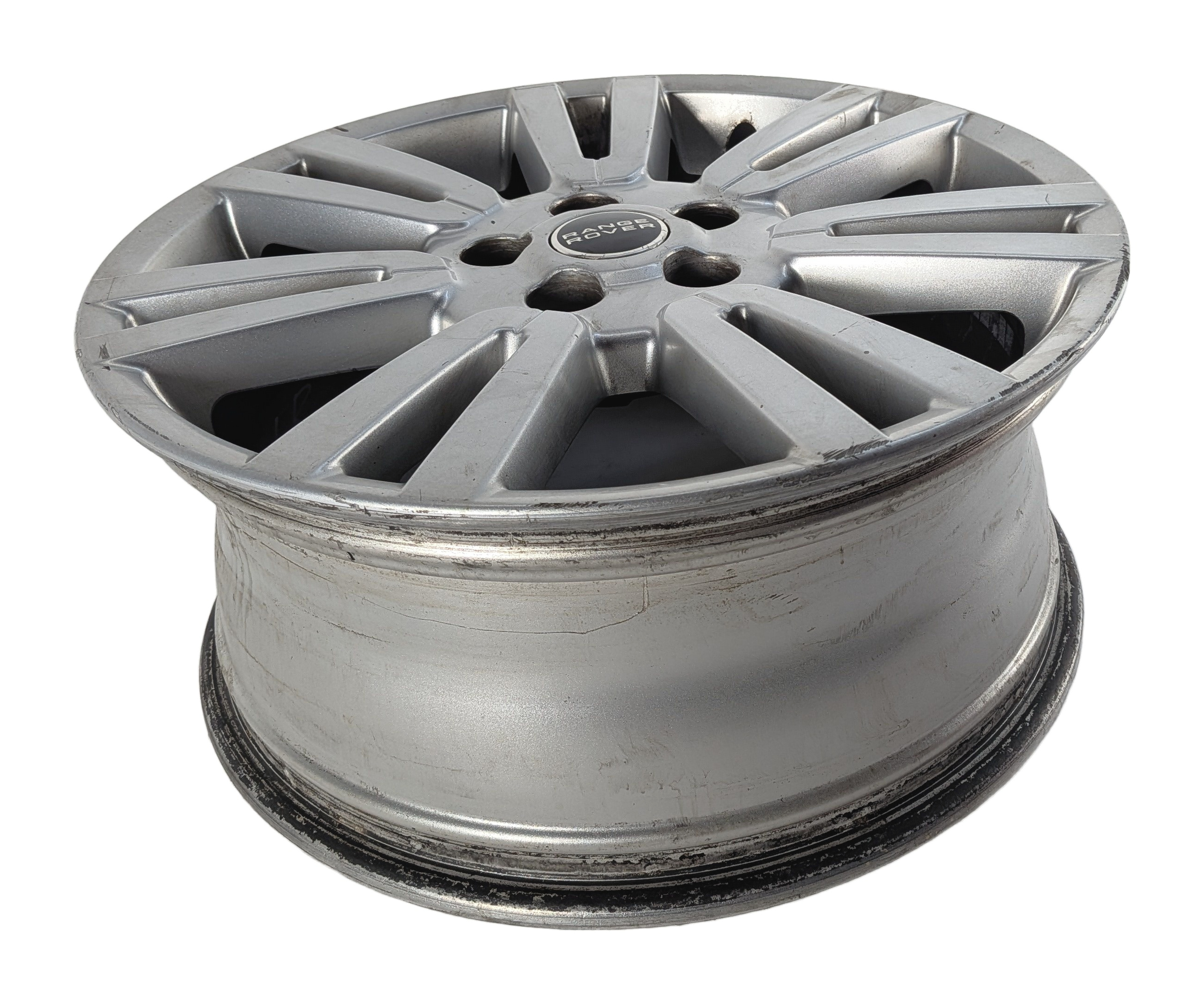 10-13 LAND ROVER LR4 - 19x8 (SILVER SPARKLE) 14-SPOKE ALUMINUM ALLOY WHEEL RIM — exact item pictured