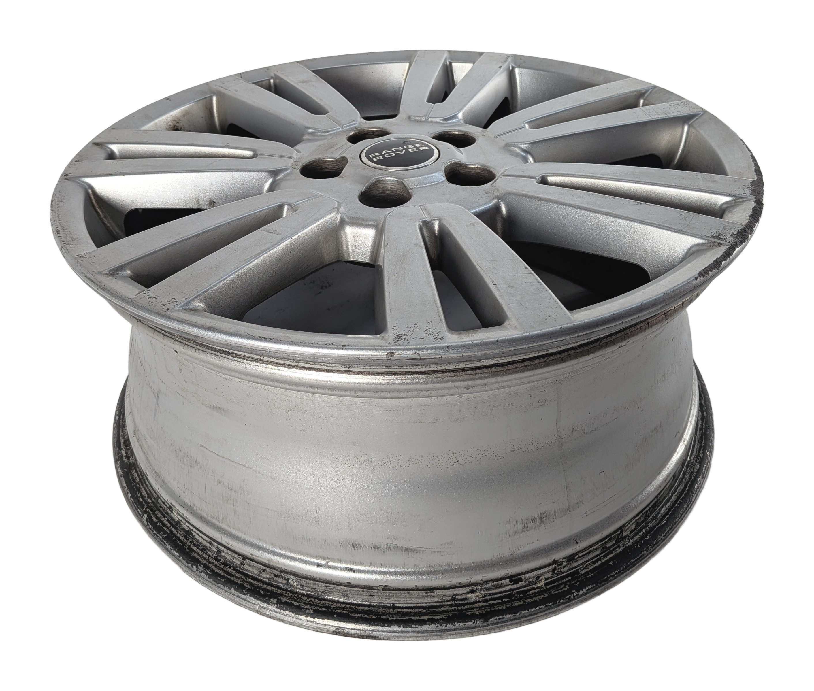 10-13 LAND ROVER LR4 - 19x8 (SILVER SPARKLE) 14-SPOKE ALUMINUM ALLOY WHEEL RIM — exact item pictured