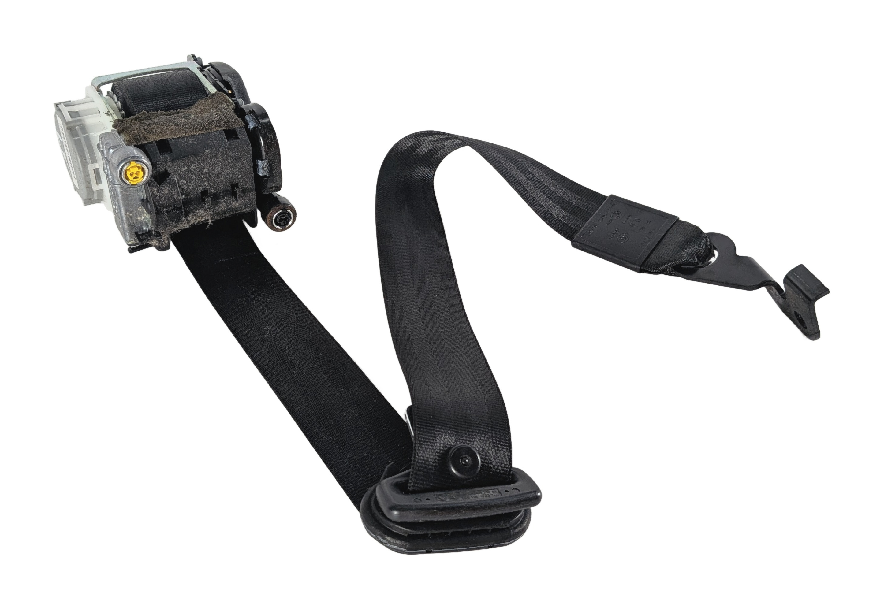 2009-2017 AUDI Q5 SQ5 (8R) FRONT LEFT SEAT SEATBELT RETRACTOR (Black) — exact item pictured