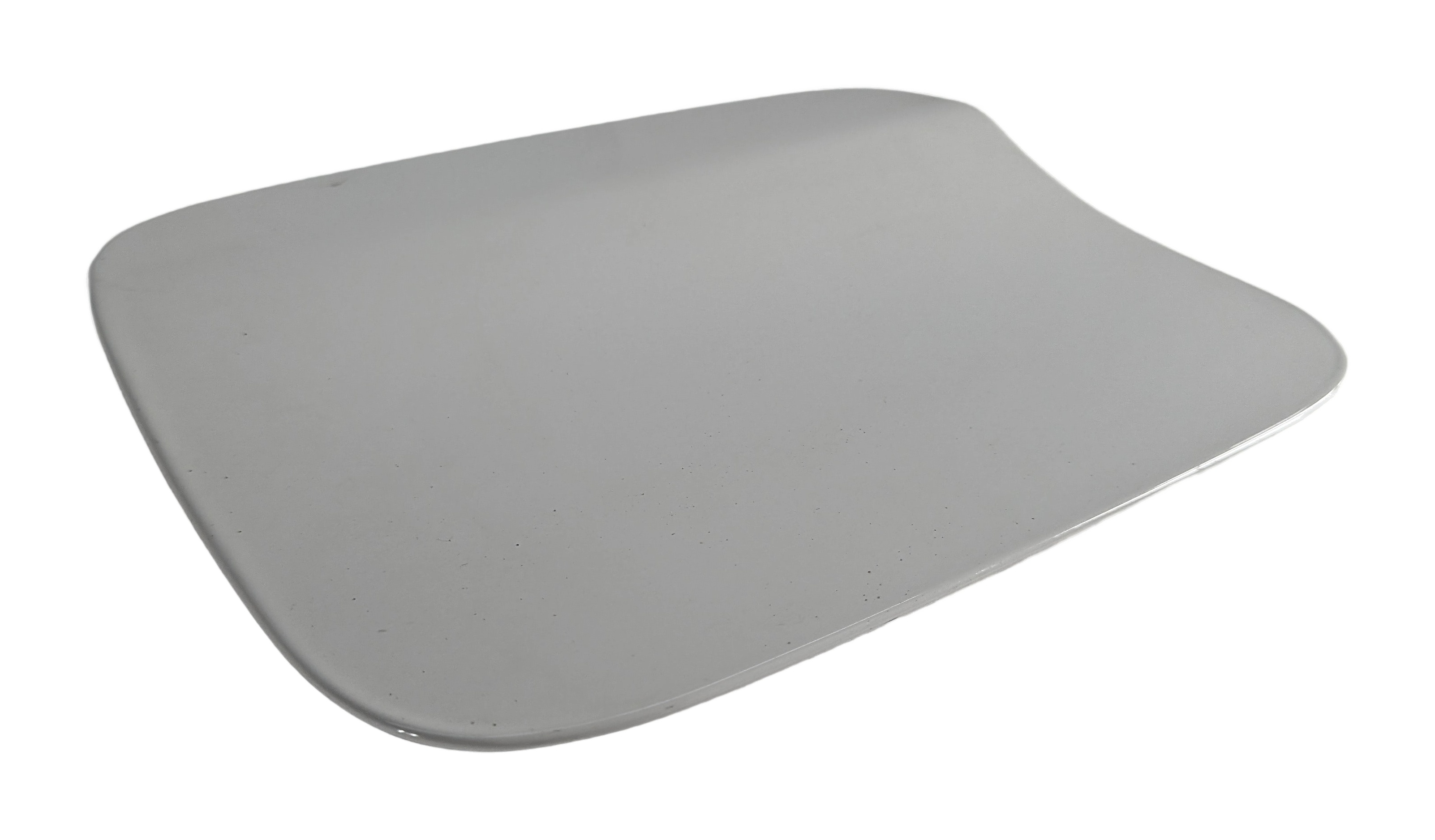 2013-2015 BMW X1 (E84) FUEL TANK DOOR LID COVER TRIM (White) — exact item pictured