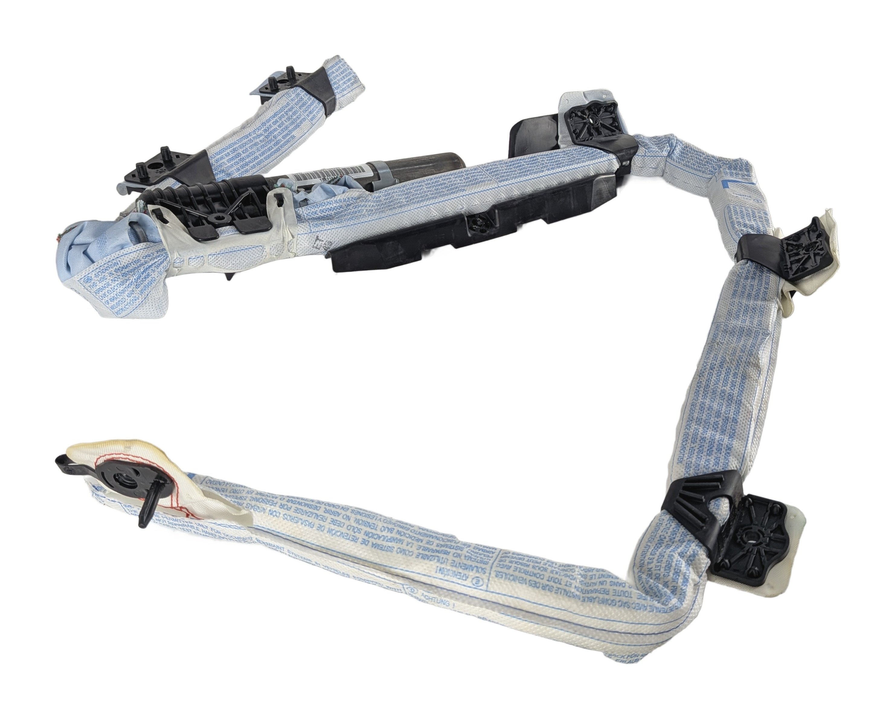 2012-2015 BMW X1 (E84) LEFT FRONT DRIVER ROOF SIDE CURTAIN AIRBAG AIR BAG — exact item pictured