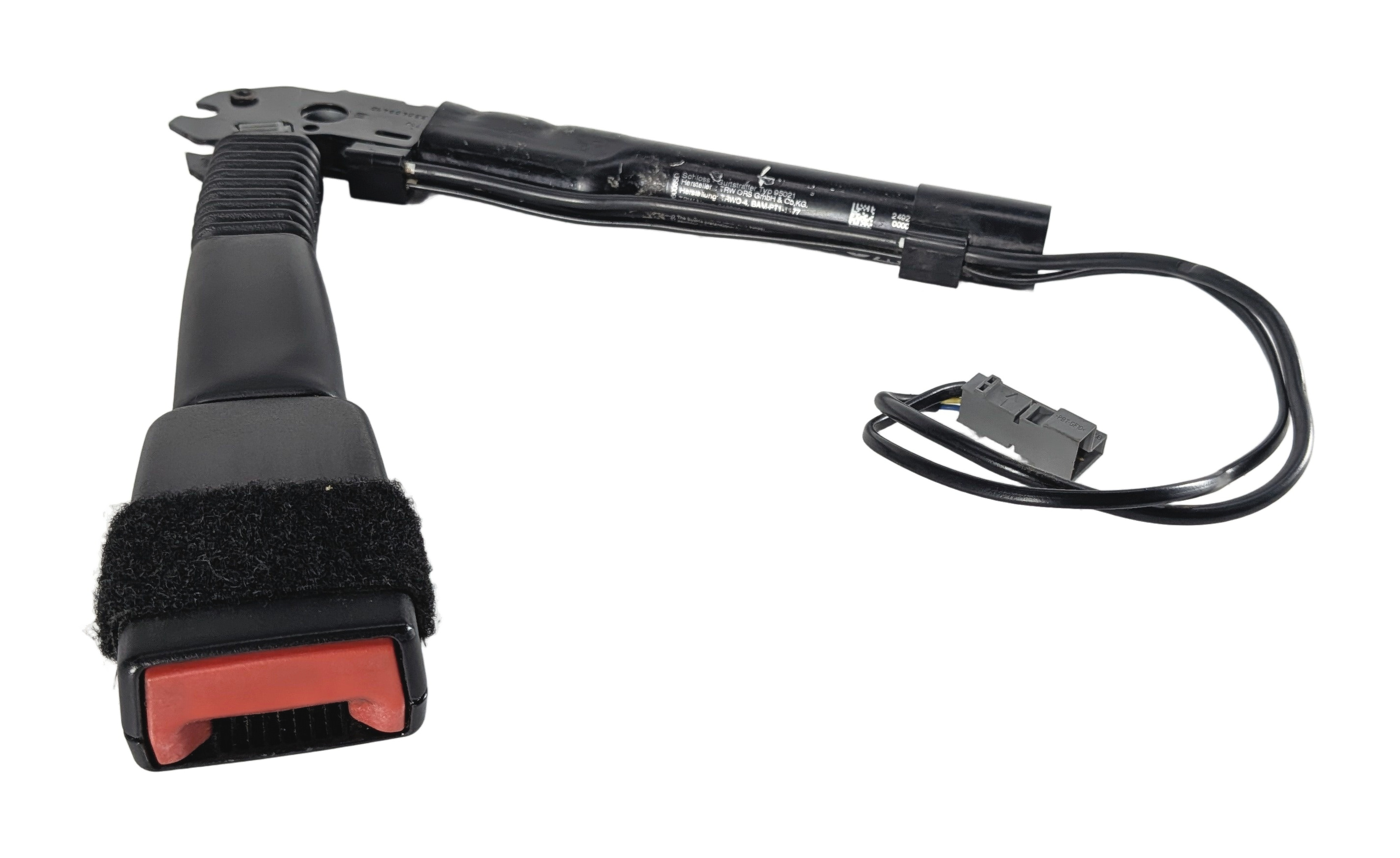 08-16 BMW 135i 328i 335i M3 X1 Z4 (E84 E87 E89 E90) PASSENGER SEATBELT RECEIVER — exact item pictured