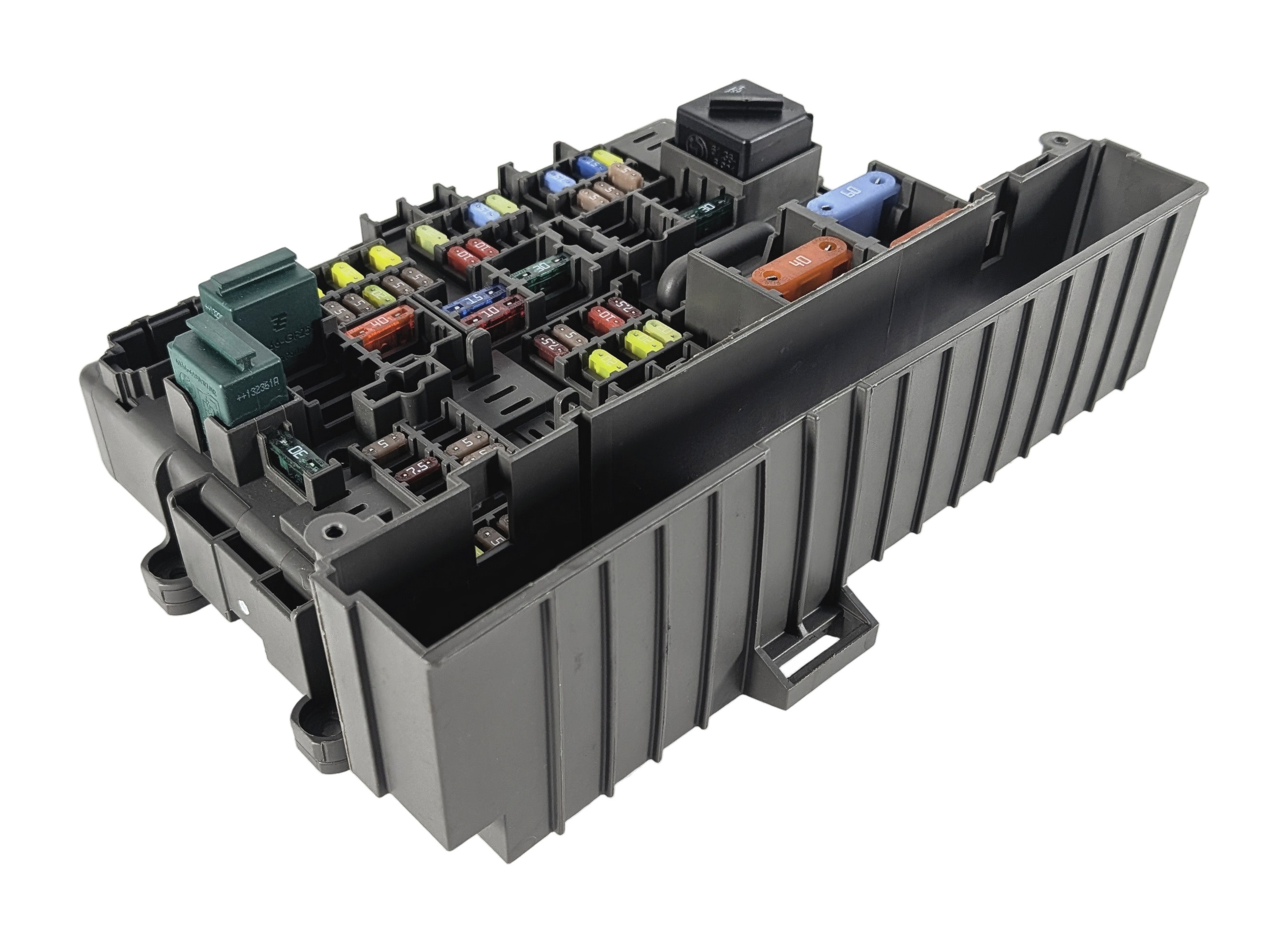 08-15 BMW 128i 135i 328i 335i M3 X1 (E84 E87 E90) POWER DISTRIBUTION FUSE BOX — exact item pictured