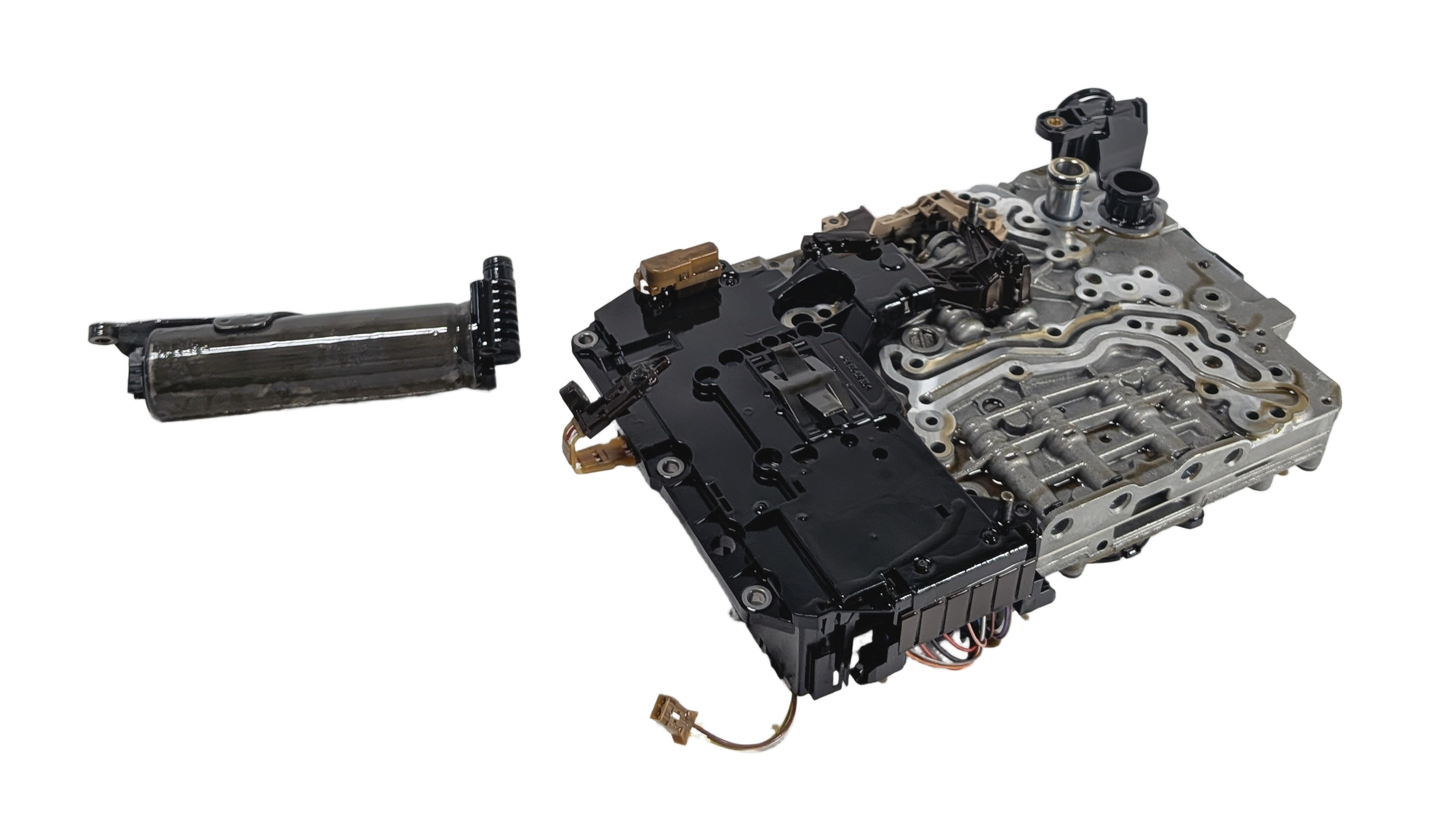 2013-2017 AUDI Q5 (B8 8R) AWD AUTOMATIC TRANSMISSION VALVE BODY w/HYDRAULIC PUMP — exact item pictured