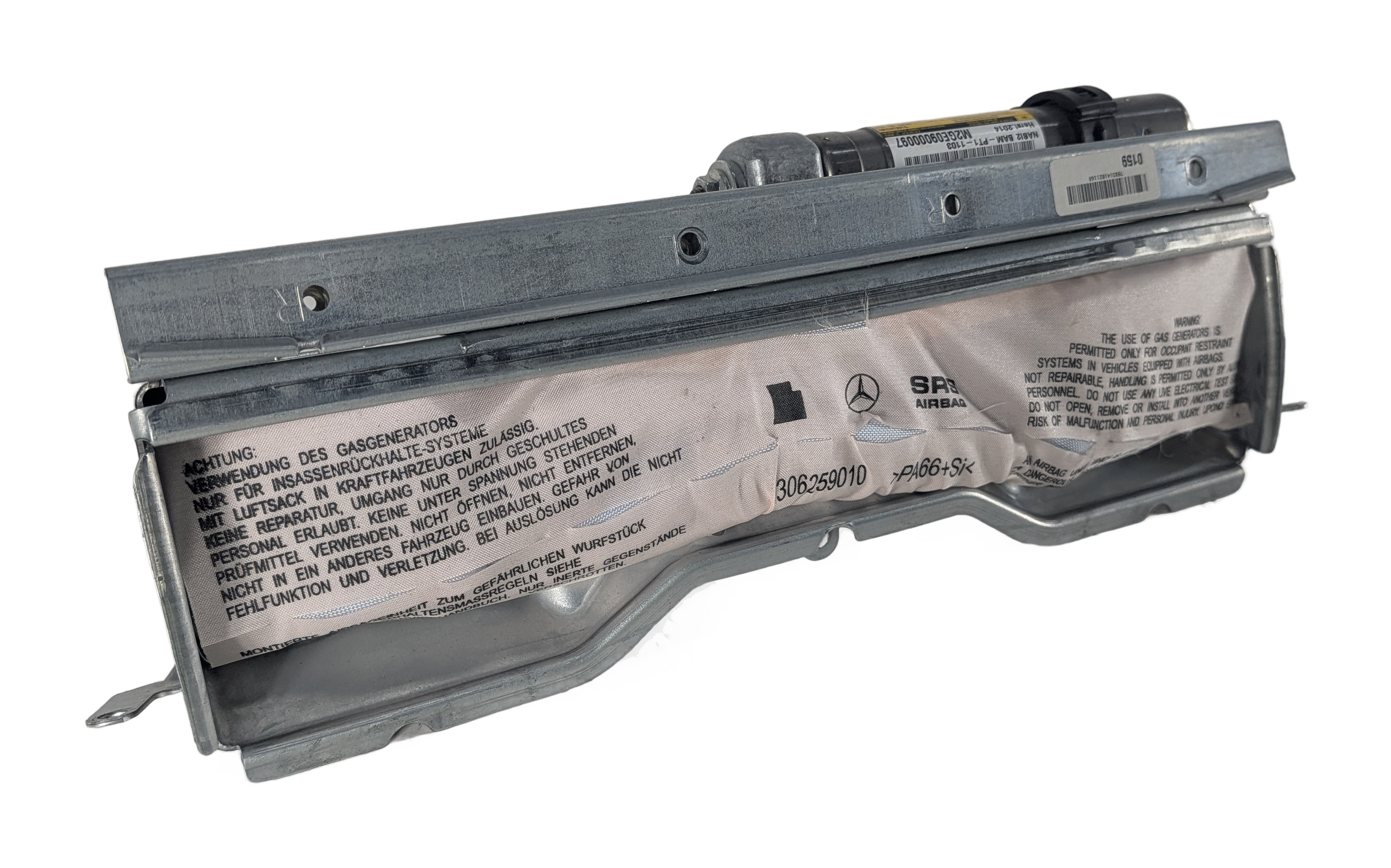 2008-2016 MERCEDES C E GLK CLASS (W204 W207 X204) FRONT LEFT DRIVER KNEE AIRBAG — exact item pictured