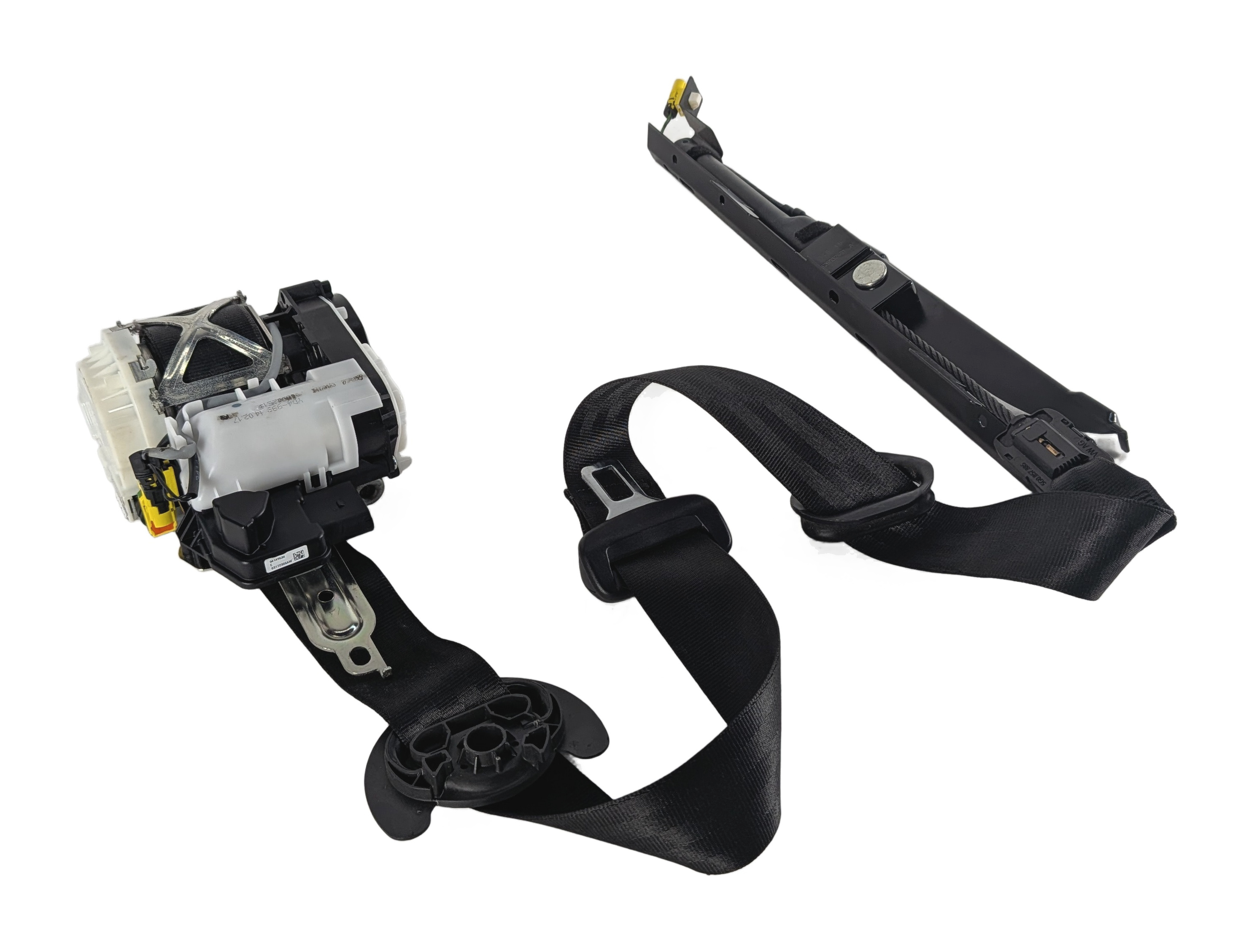 16-18 AUDI A3 E-TRON (8VF) FRONT RIGHT PASSENGER SEATBELT RETRACTOR (Black) — exact item pictured