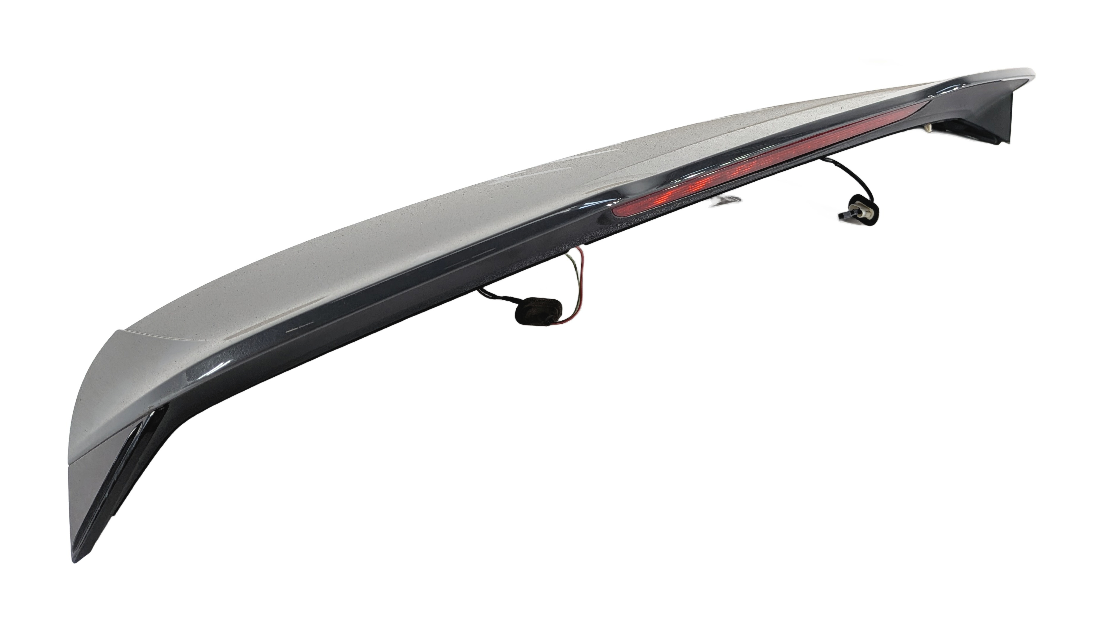 16-18 AUDI A3 E-TRON 8VF REAR SPOILER WING w/ 3rd BRAKE LIGHT (Gray) — exact item pictured