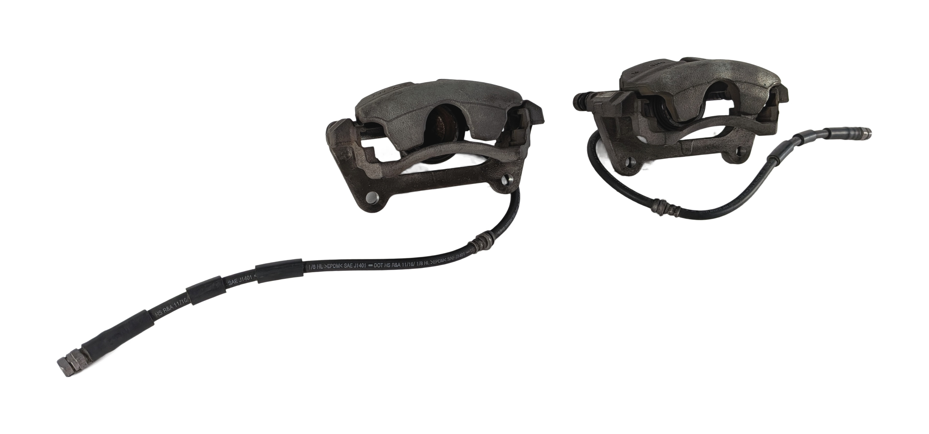 2015-2017 VW GOLF / AUDI A3 TT (8V MK3) 1.8T 2.0T FRONT DISC BRAKE CALIPER SET — exact item pictured