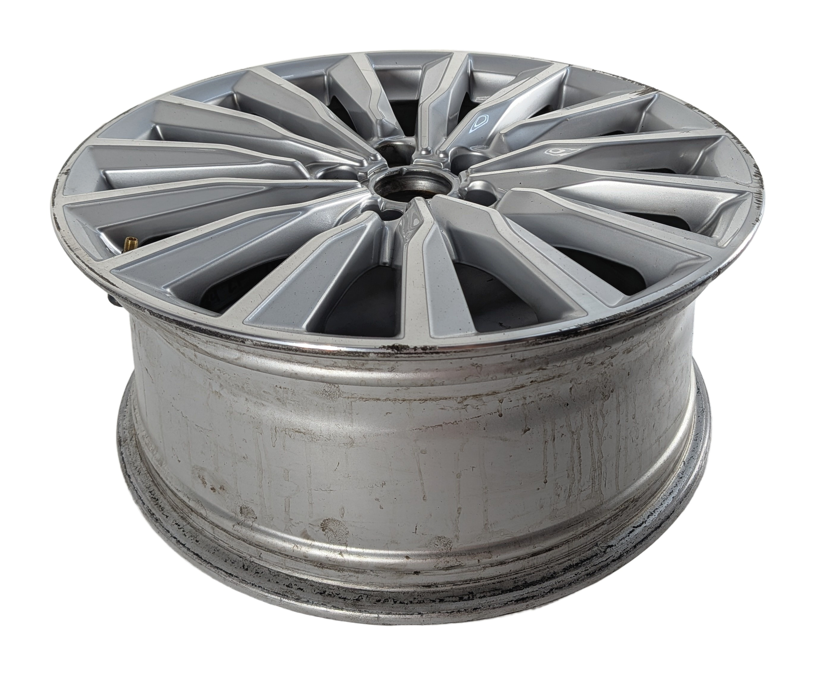 2016-2018 AUDI A3 E-TRON (8V) 18x7.5 INCH 15 SPOKE TURBINE ALLOY WHEEL RIM — exact item pictured