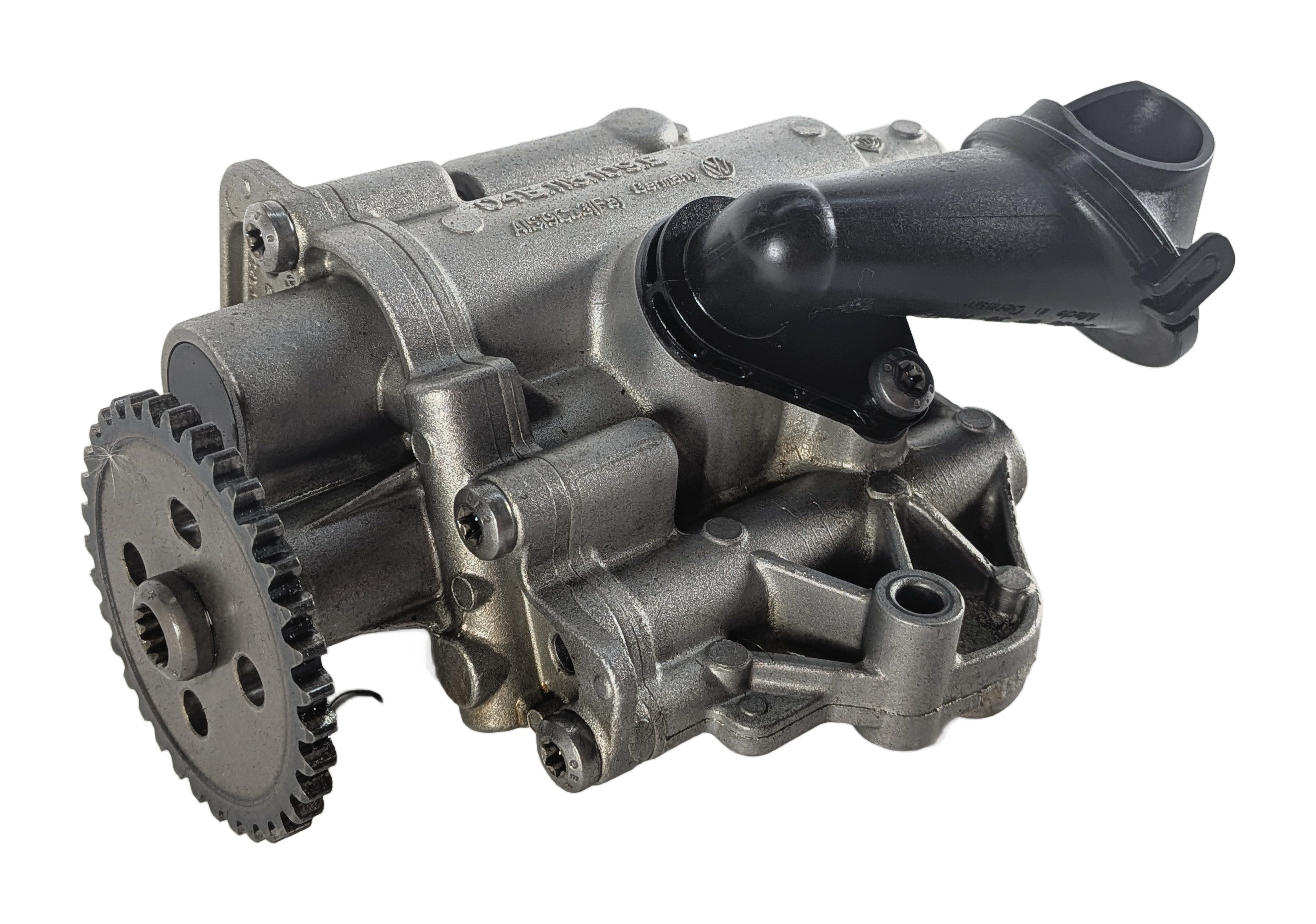 16-18 AUDI A3 E-TRON (8V) 1.4L HYBRID CXUA ENGINE OIL FLUID PUMP w/ PICKUP TUBE — exact item pictured
