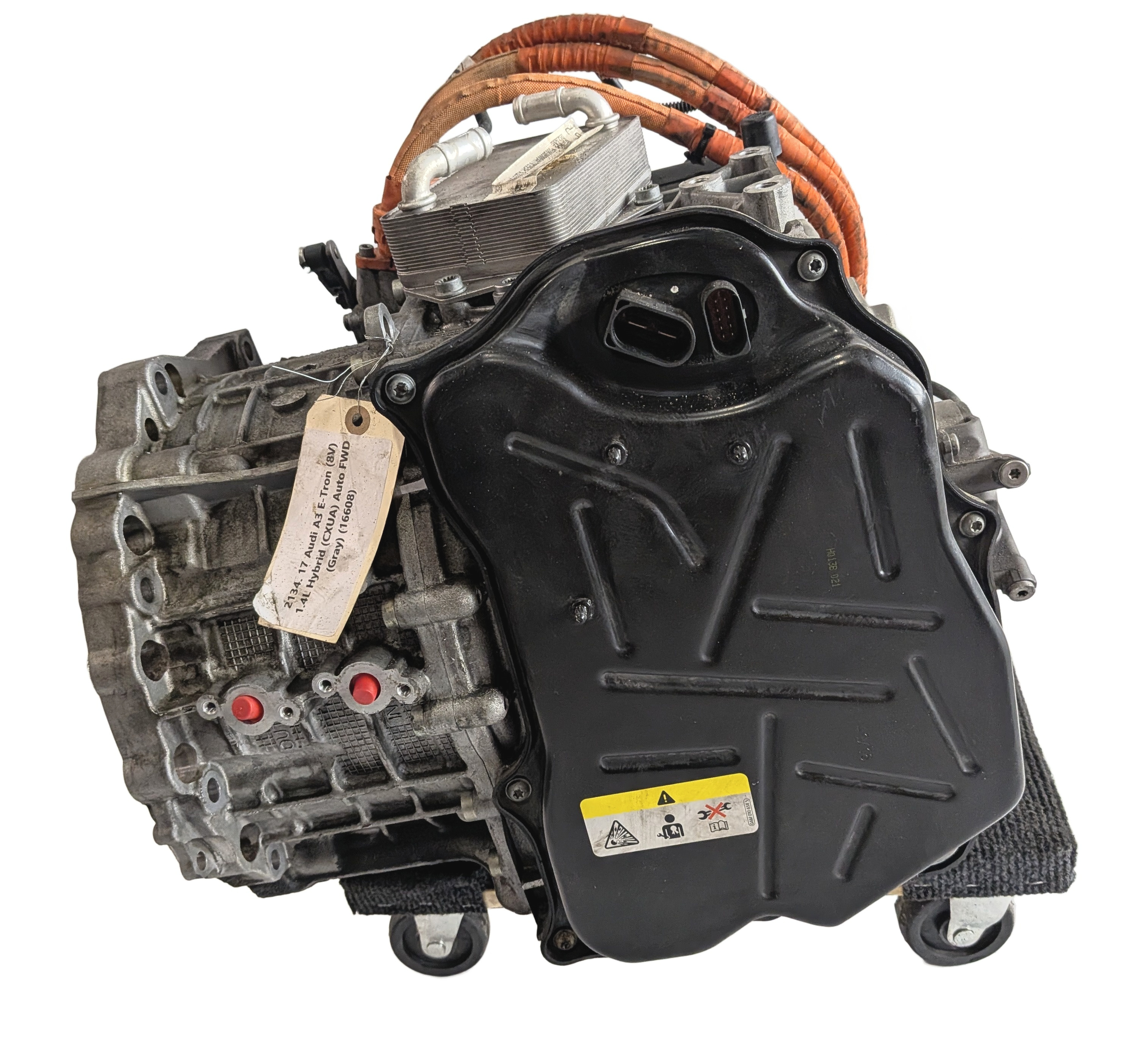 16-18 AUDI A3 (8V) 1.4L A/T AUTOMATIC FWD SCA TEB TRANSMISSION ASSEMBLY (142k) — exact item pictured