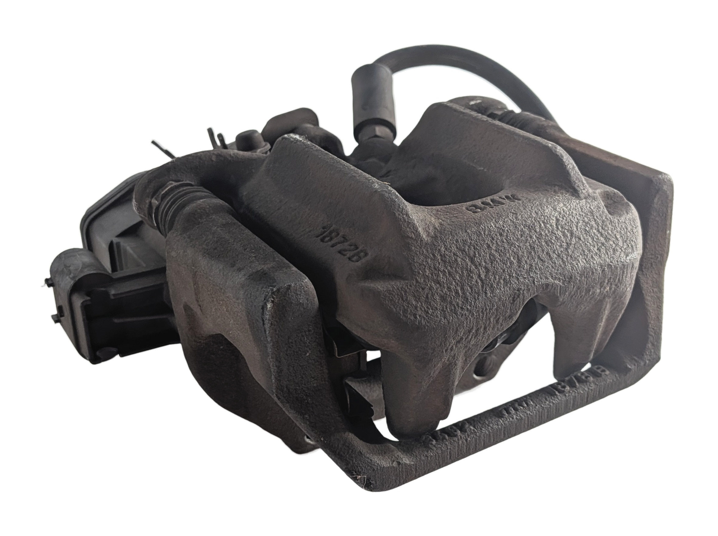 11-18 BMW X3 X4 (F25 F26) REAR RIGHT PASSENGER DISC BRAKE CALIPER w/ ACTUATOR — exact item pictured