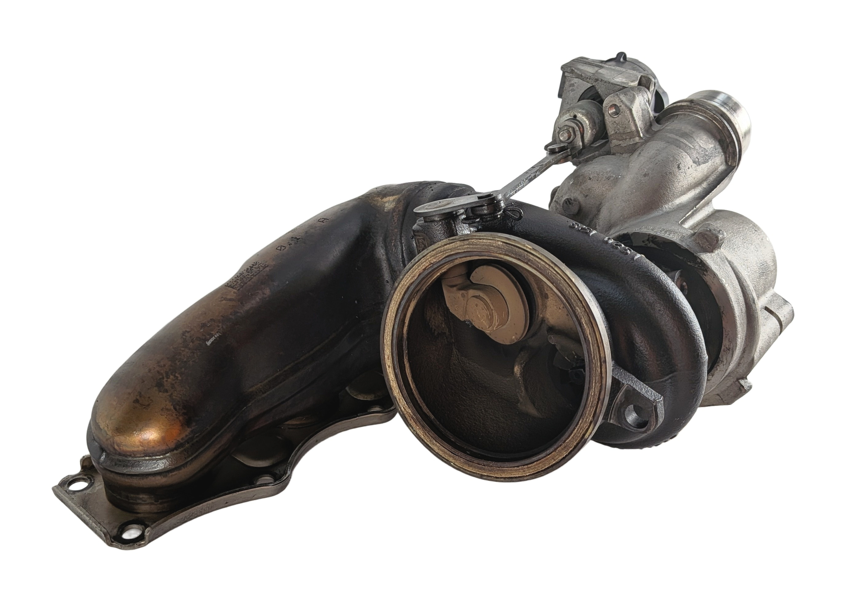 12-18 BMW 328i 428i 528i X3 X4 X5 Z4 2.0T (N26) ENGINE TURBOCHARGER w/ MANIFOLD — exact item pictured