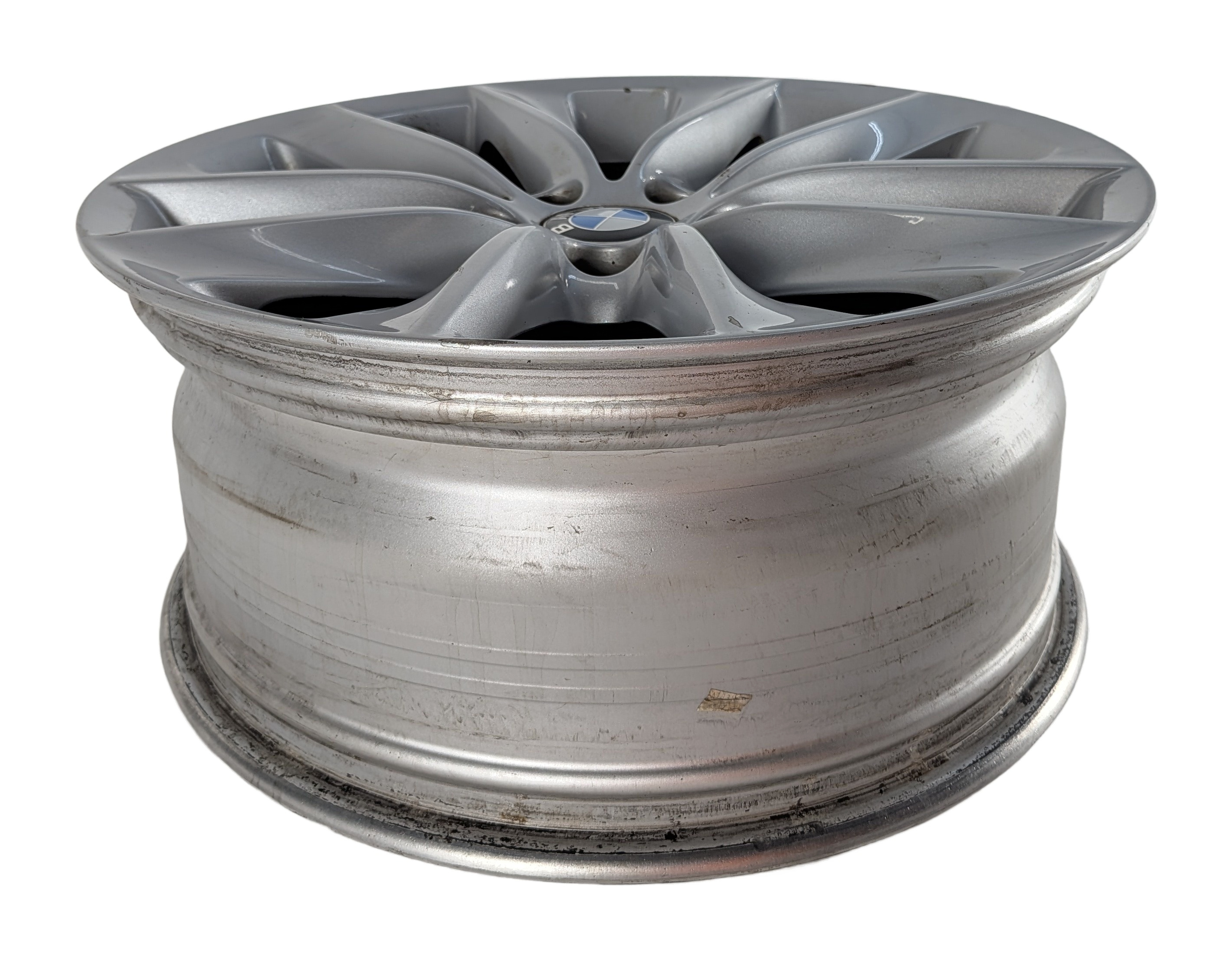 2011-2018 BMW X3 X4 (F25 F26) 18x8 ALUMINUM ALLOY 5 DOUBLE 10 SPOKE WHEEL RIM — exact item pictured