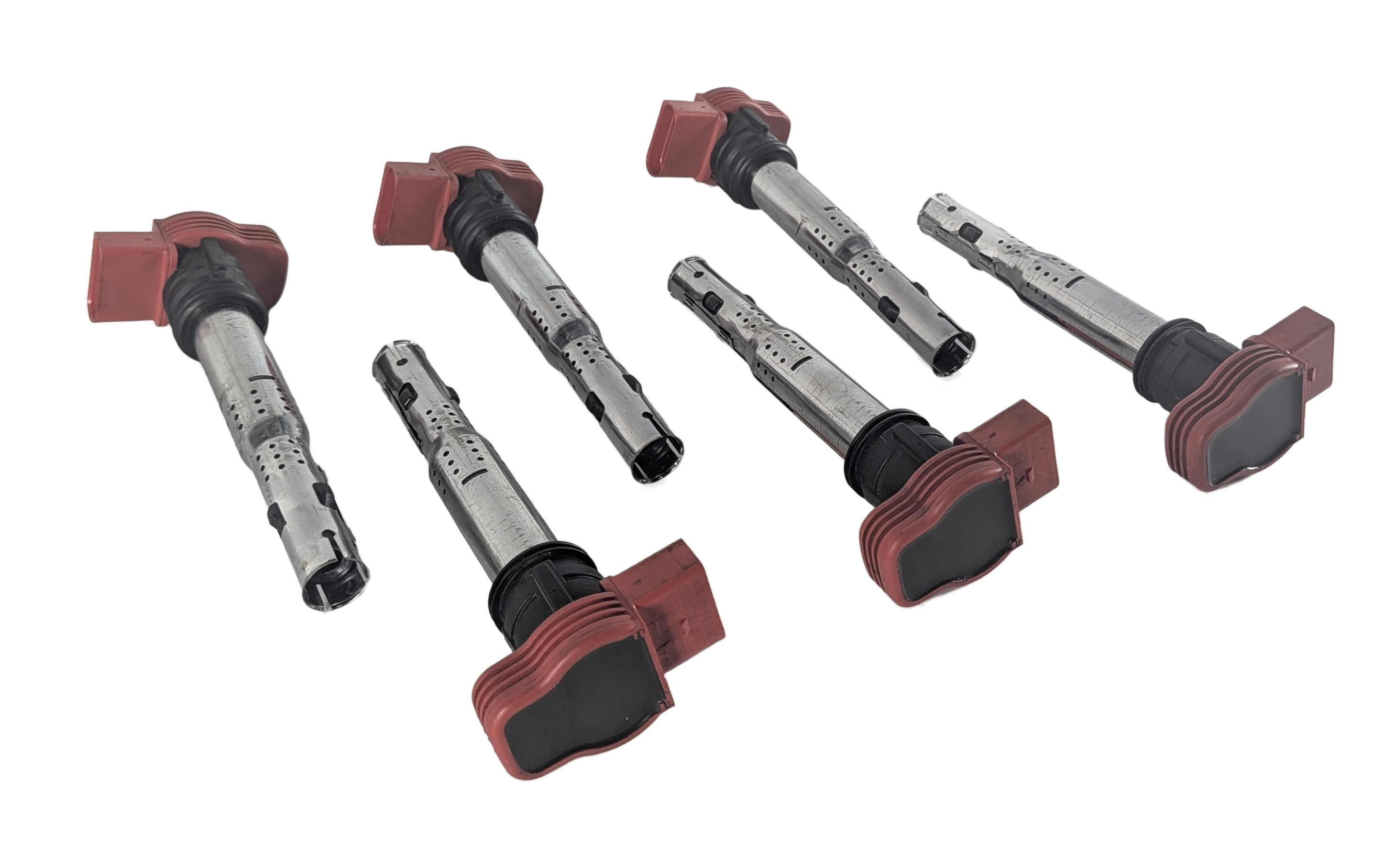 2005-2017 AUDI A4 S4 A5 S5 A6 S6 A7 A8 Q5 SQ5 Q7 R8 S8 IGNITION COIL SET 6 — exact item pictured