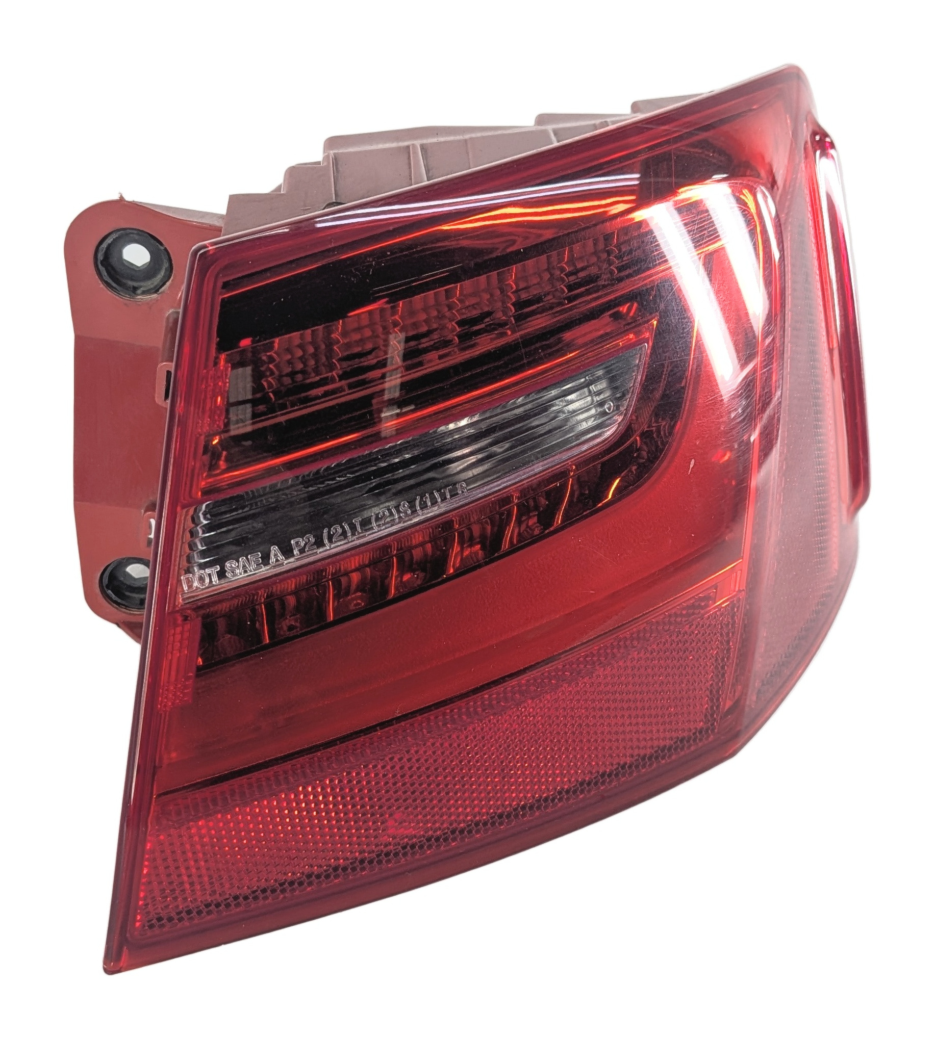 2012-2015 AUDI A6 S6 (C7) RIGHT PASSENGER OUTER TAILLIGHT BRAKE LIGHT LAMP (LED) — exact item pictured